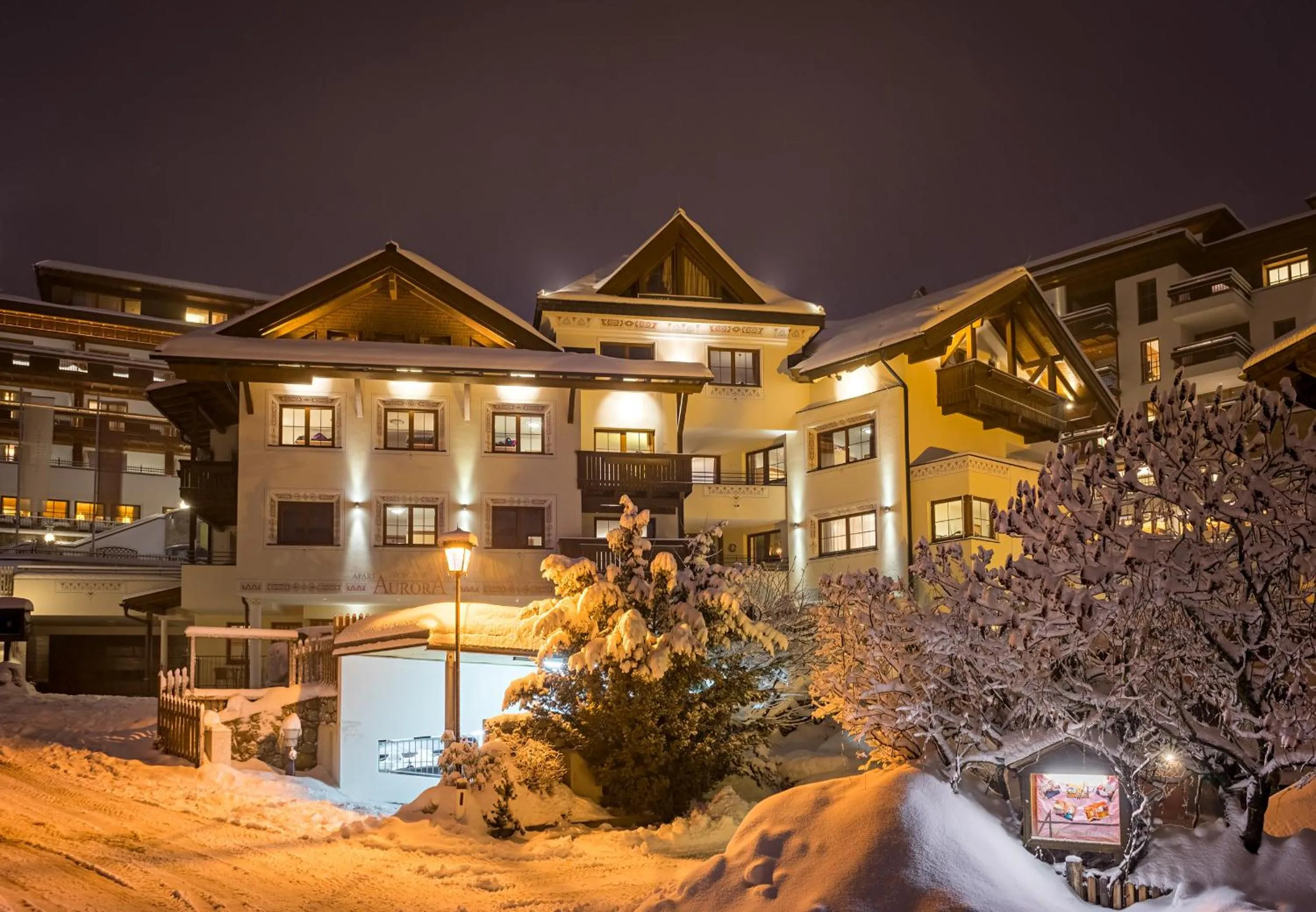 Property building in Apart-Hotel Aurora Fiss