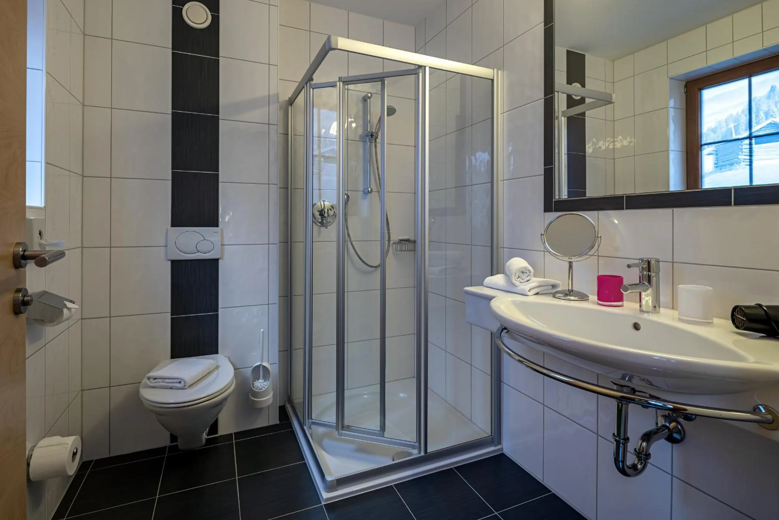 Bathroom in Apart-Hotel Aurora Fiss