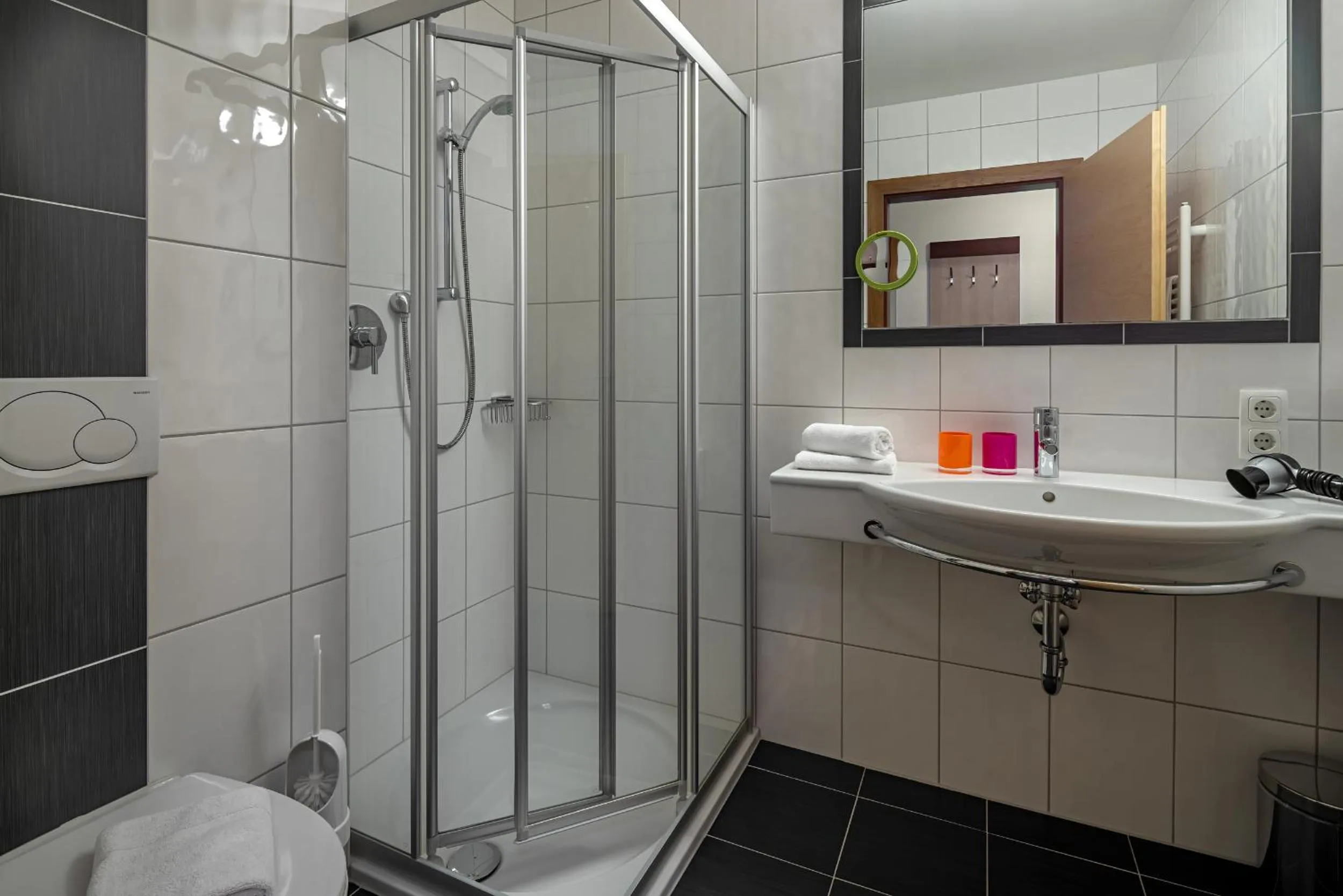 Bathroom in Apart-Hotel Aurora Fiss