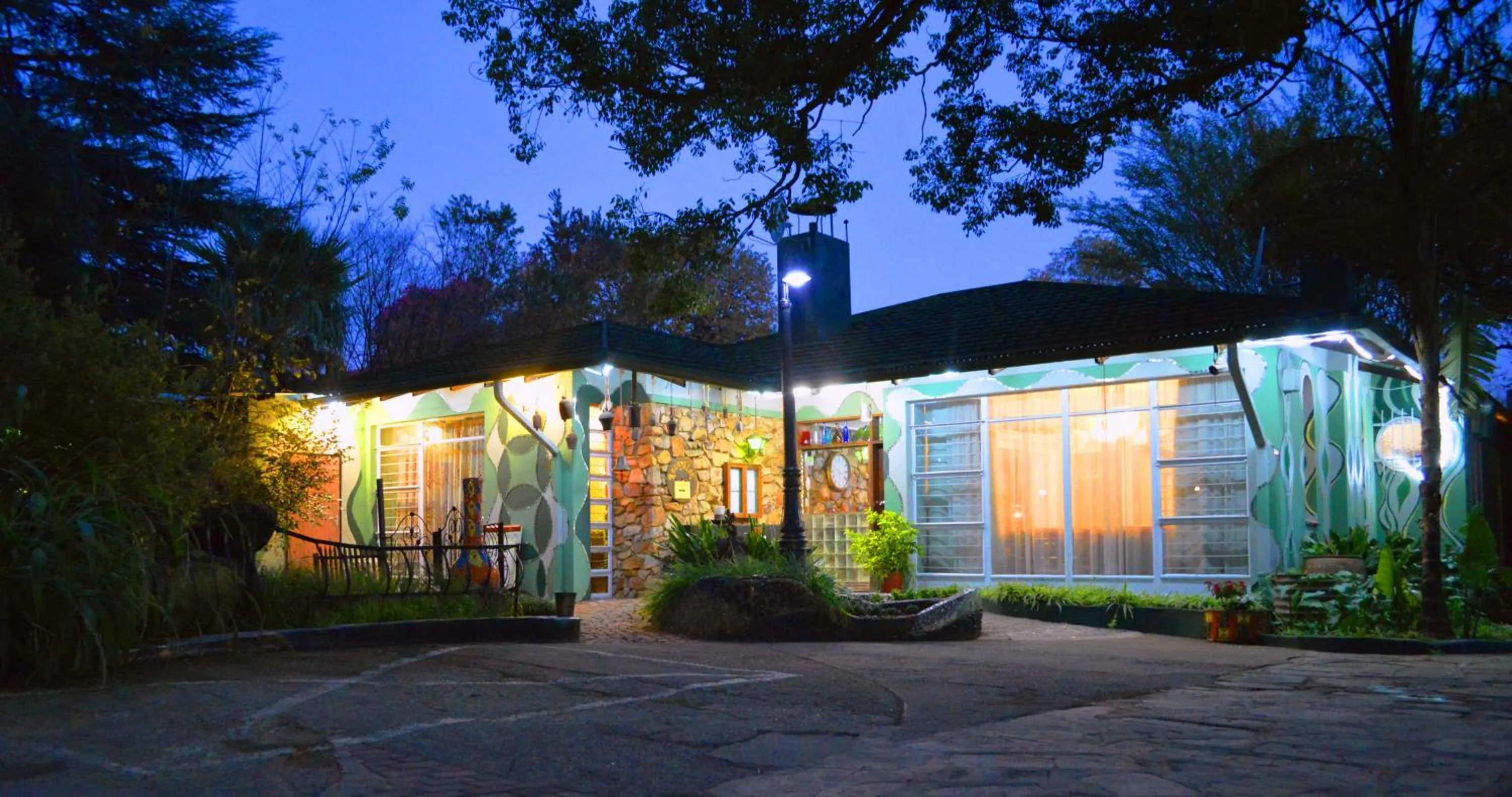 Facade/entrance in Rabbit Hole Hotel