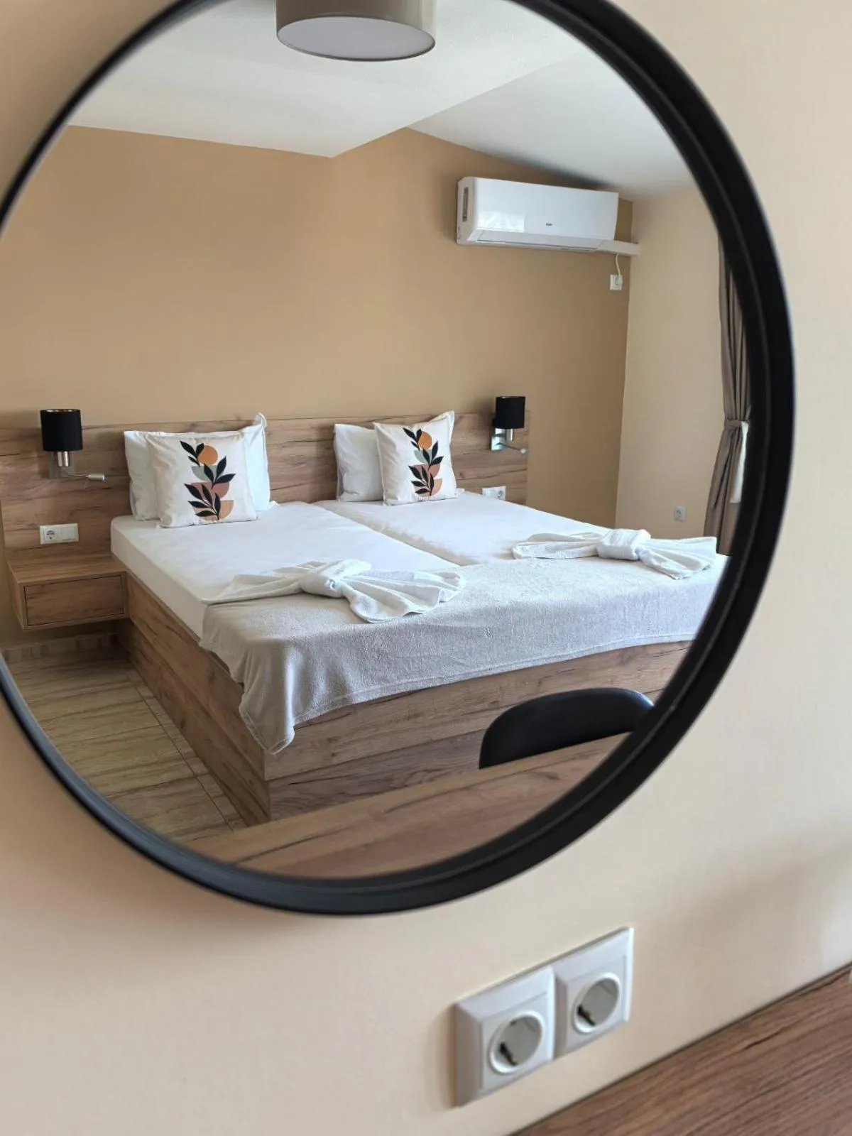 Bed in Family Hotel Alfa Vita