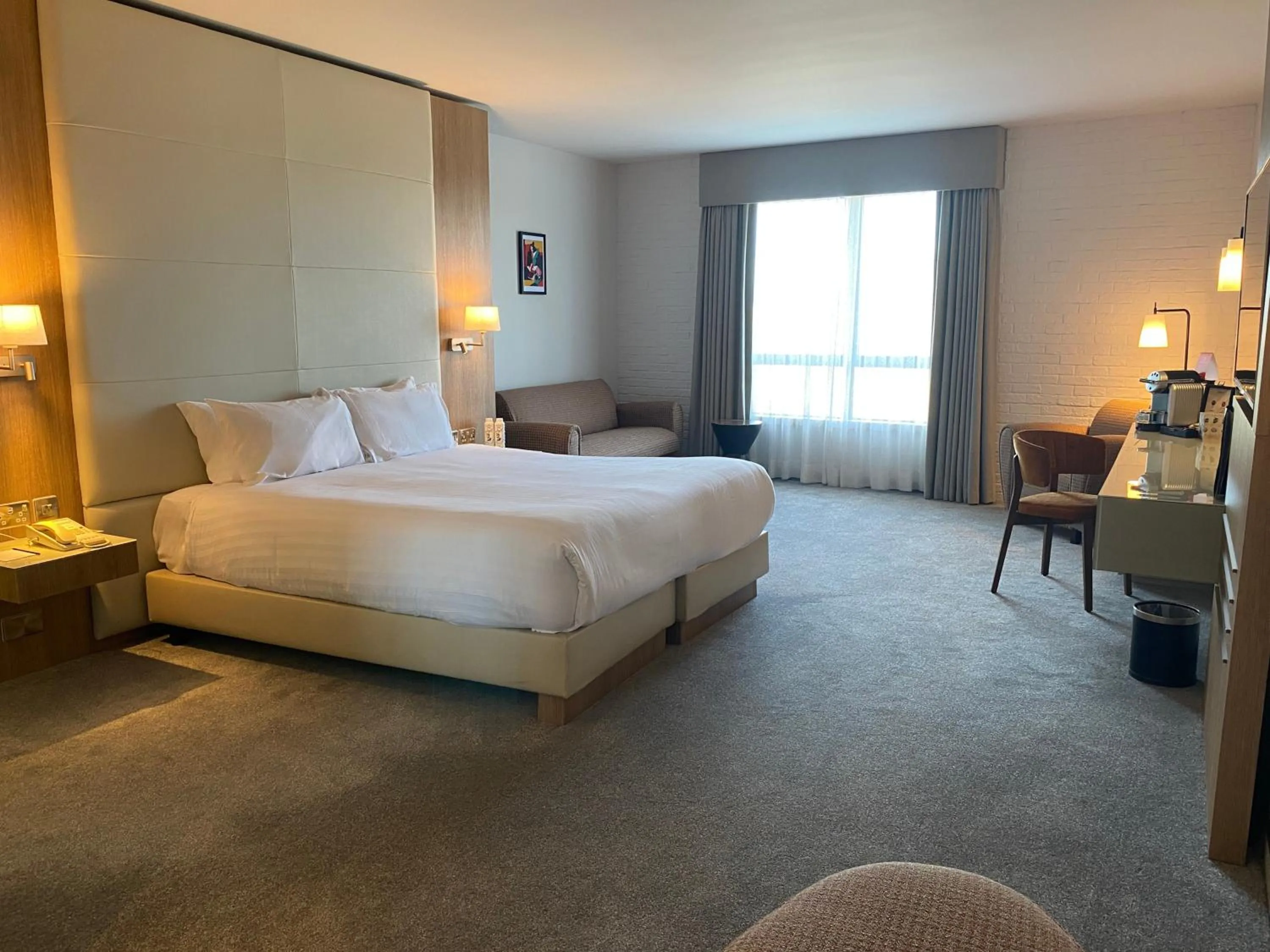 Bed in Absolute Hotel Limerick