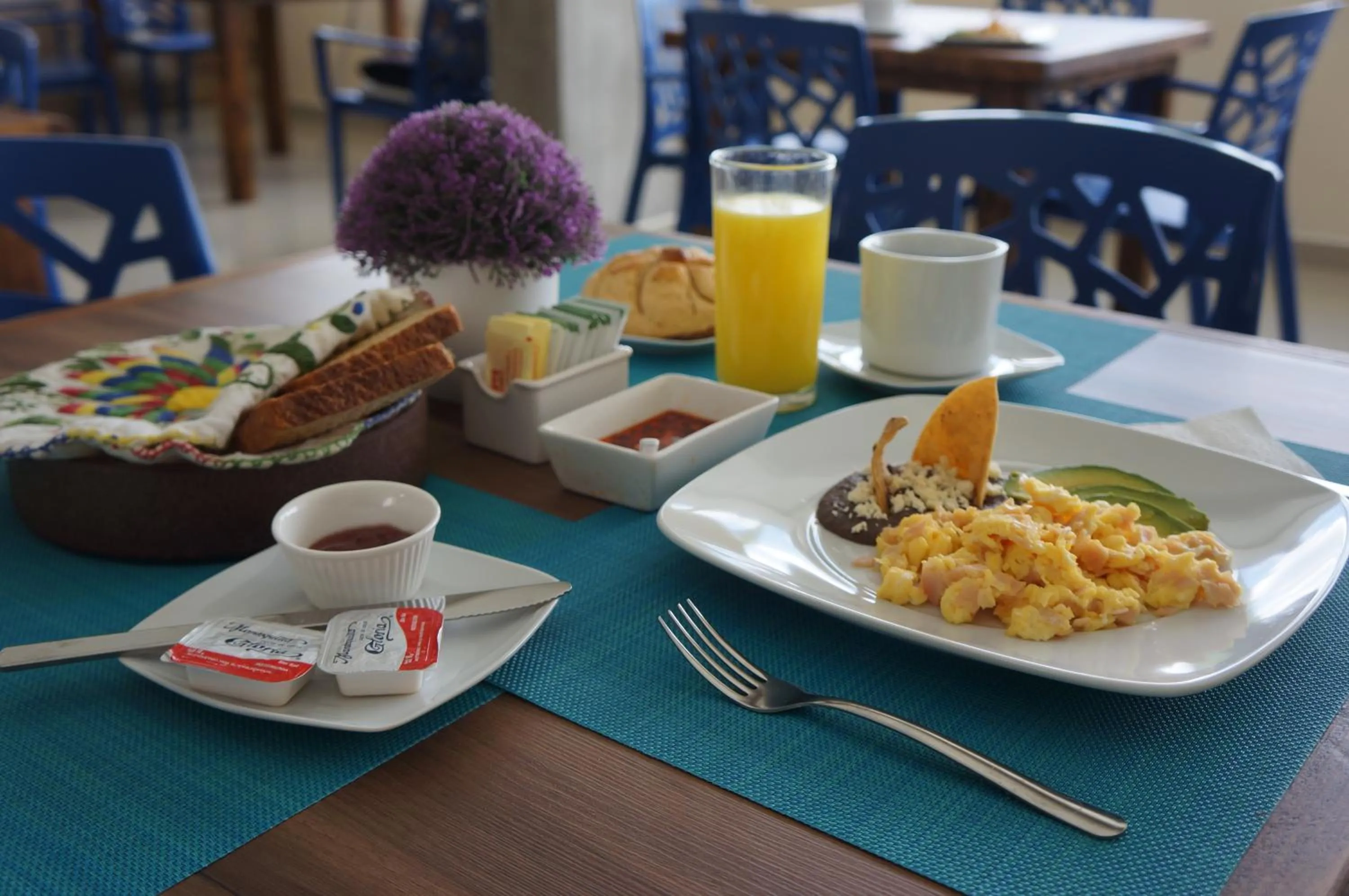 Breakfast in Hotel Mirante Tlaxcala