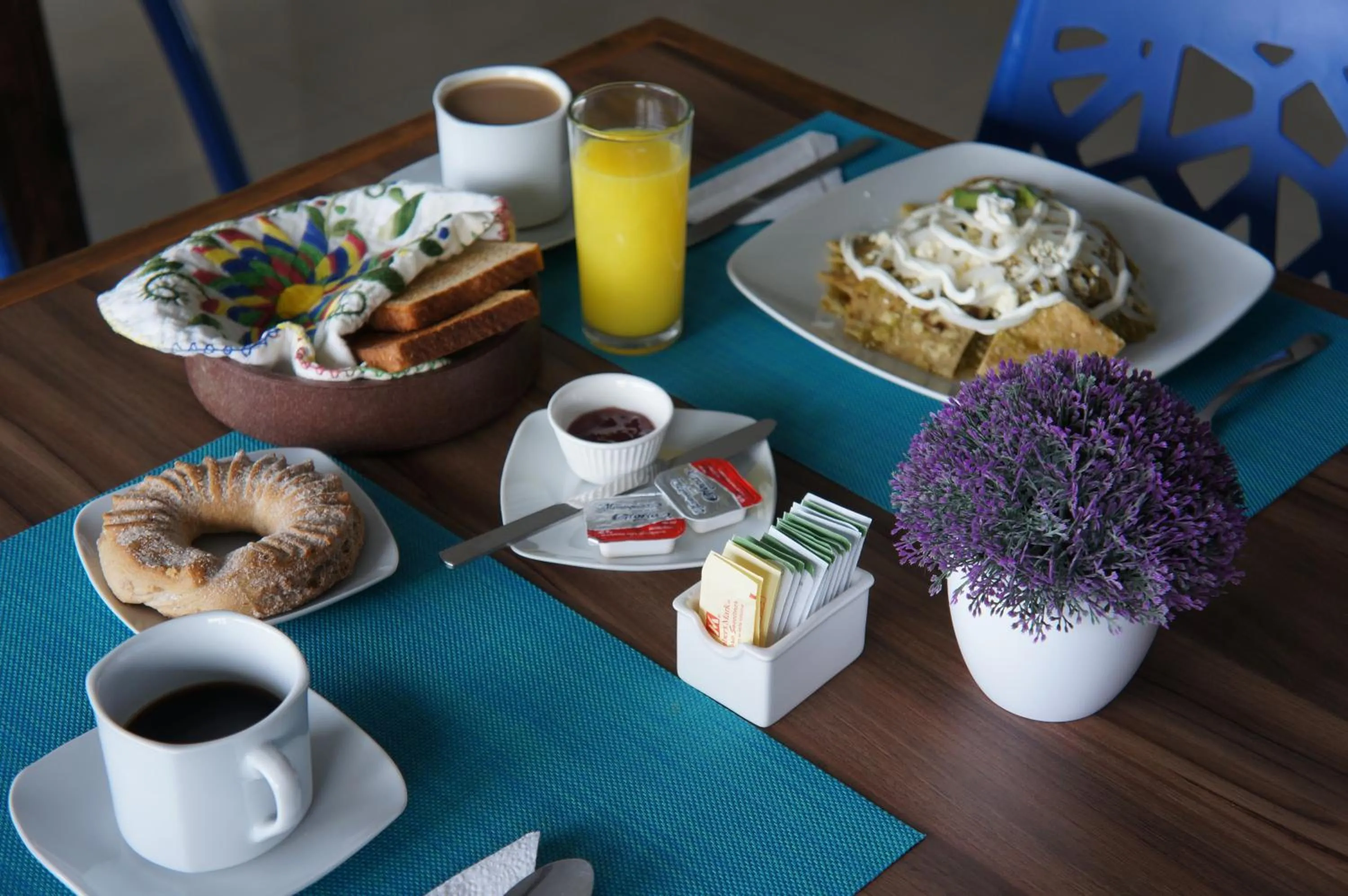 Breakfast in Hotel Mirante Tlaxcala