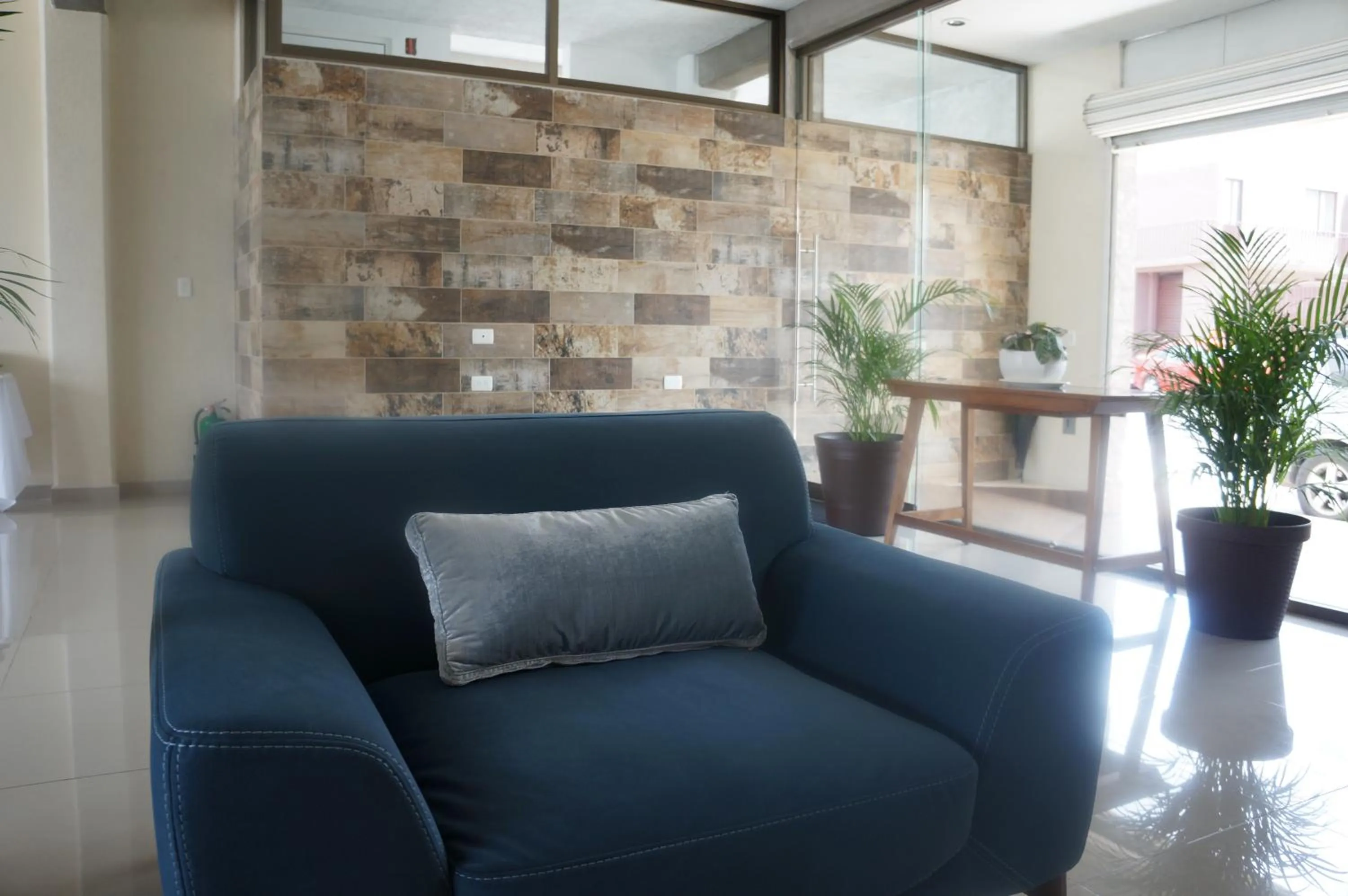 Lobby or reception in Hotel Mirante Tlaxcala