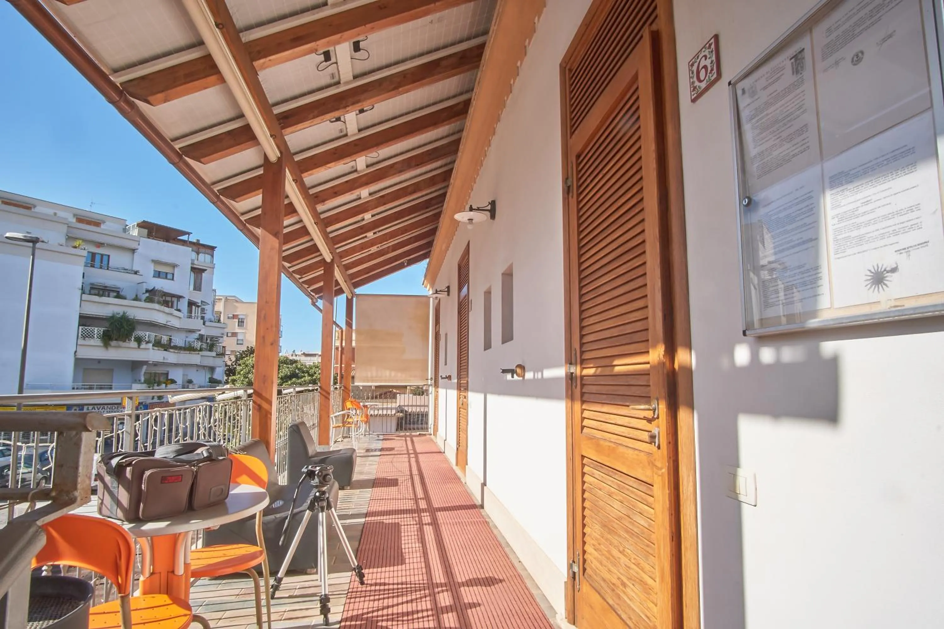 Balcony/Terrace in Bel Sole Guest House