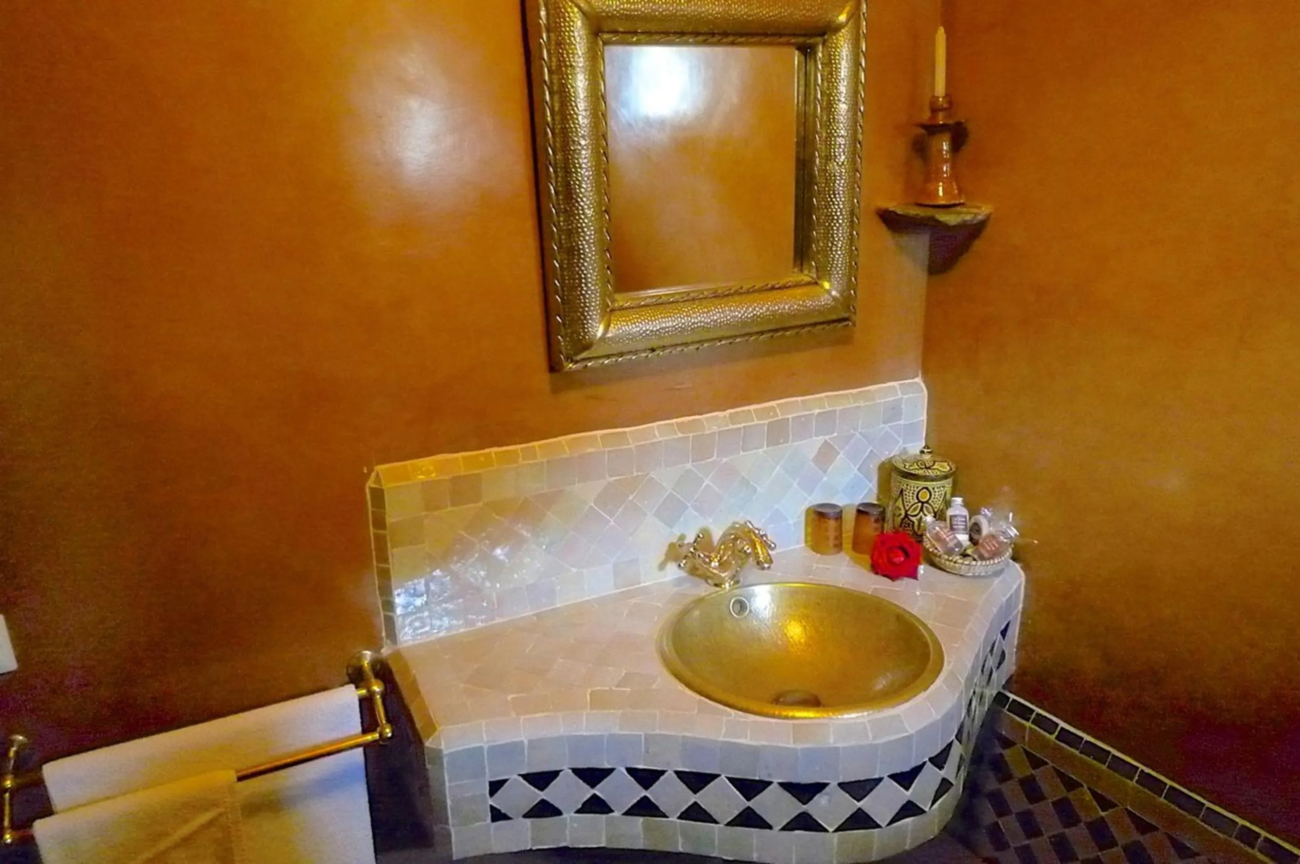 Bathroom in Les Jardins de Skoura