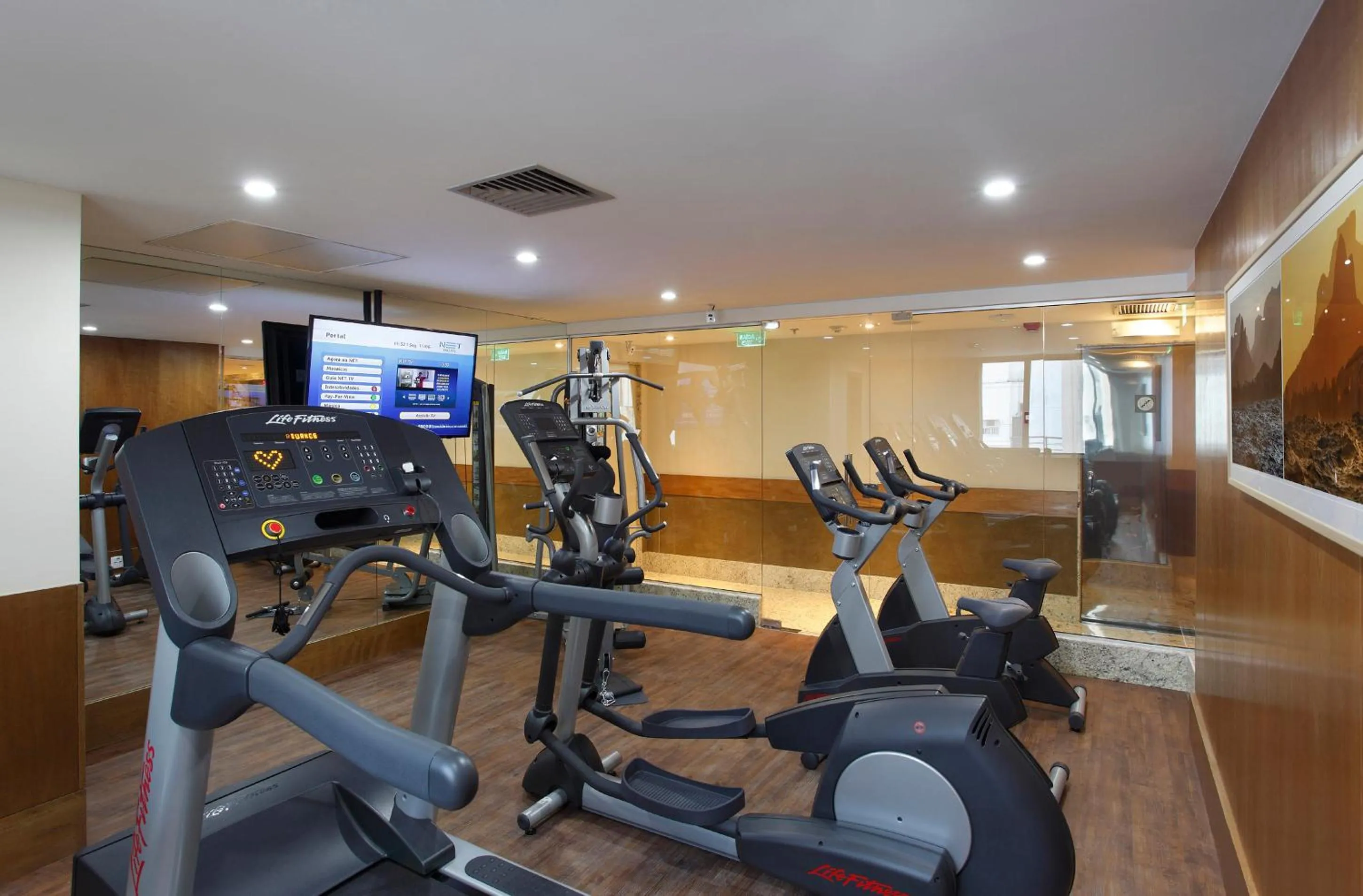 Fitness centre/facilities in Windsor Copa Hotel
