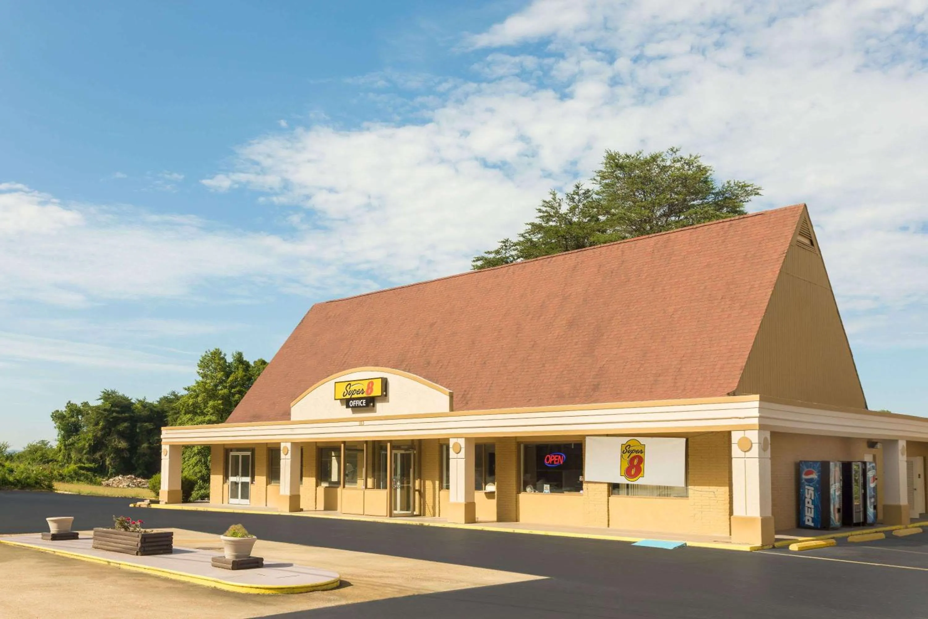 Property building in Super 8 by Wyndham Asheville Airport