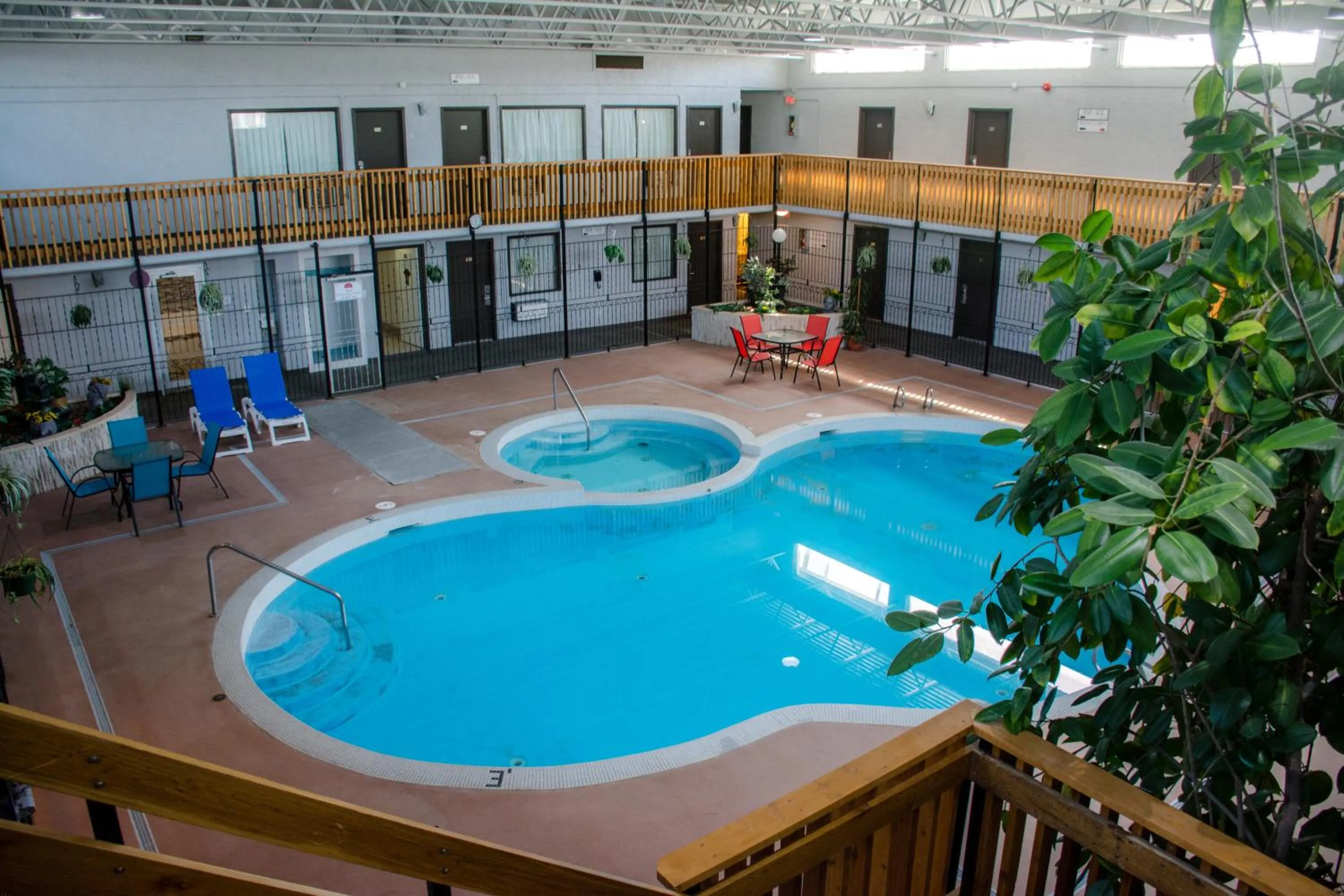 Swimming pool in Ramada by Wyndham Medicine Hat