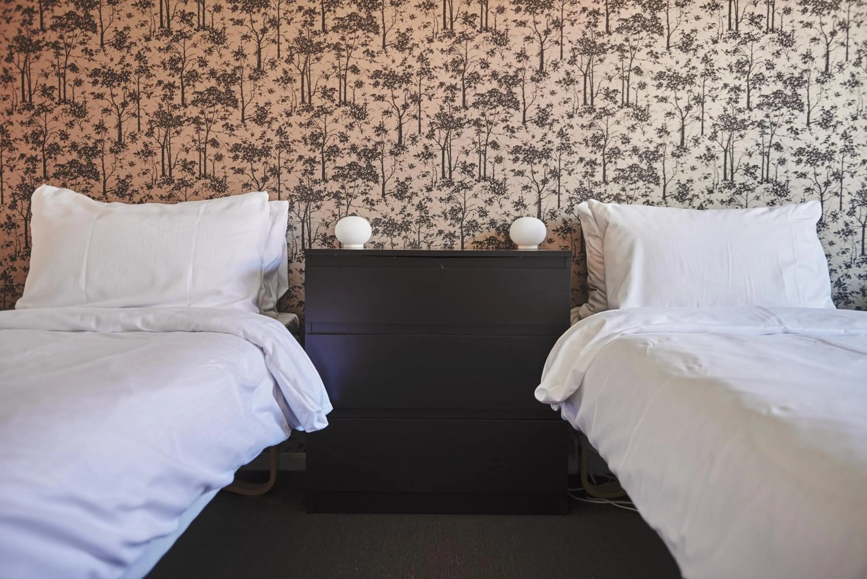 Bedroom, Bed in Slobrua Gjestegård