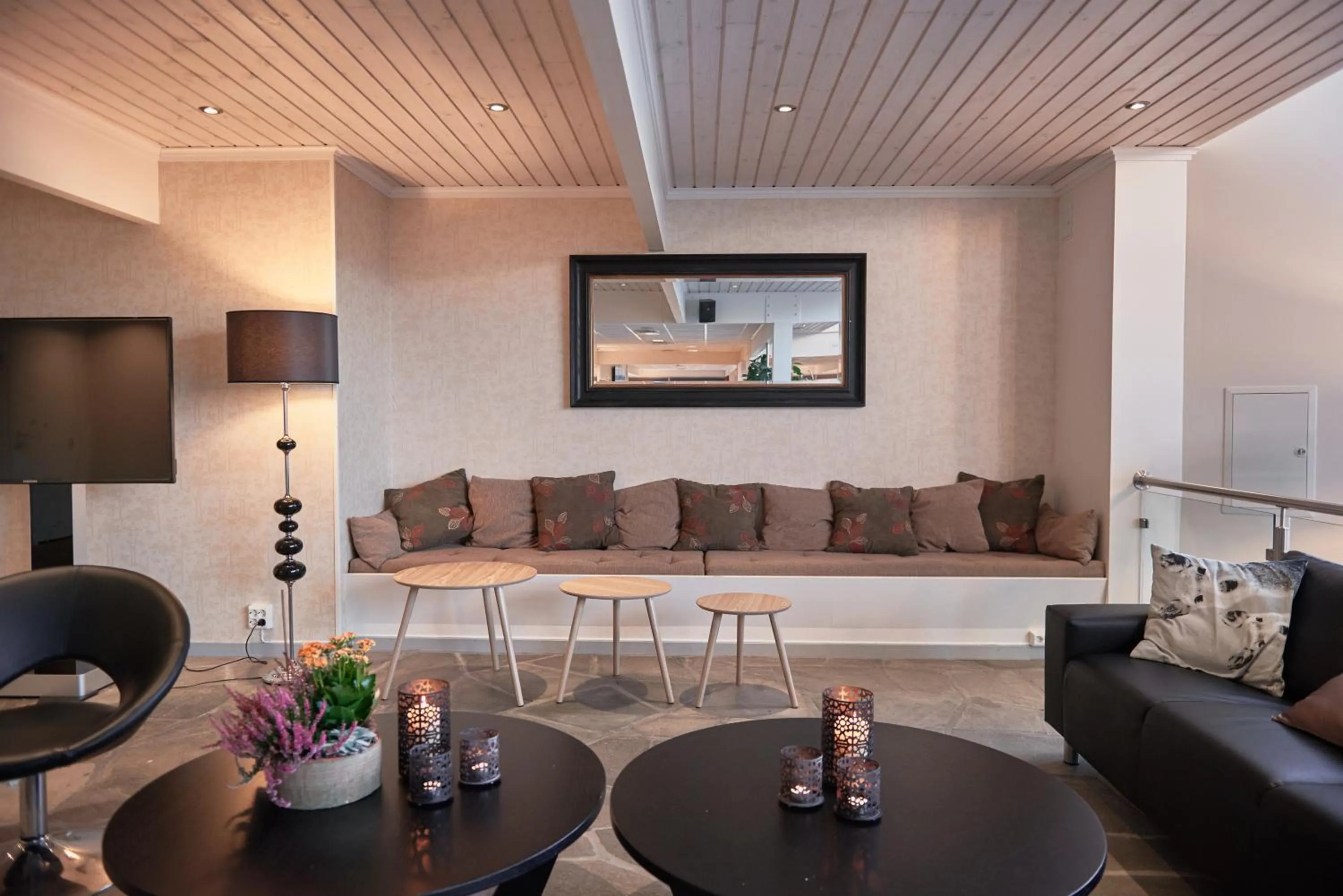 Living room in Slobrua Gjestegård