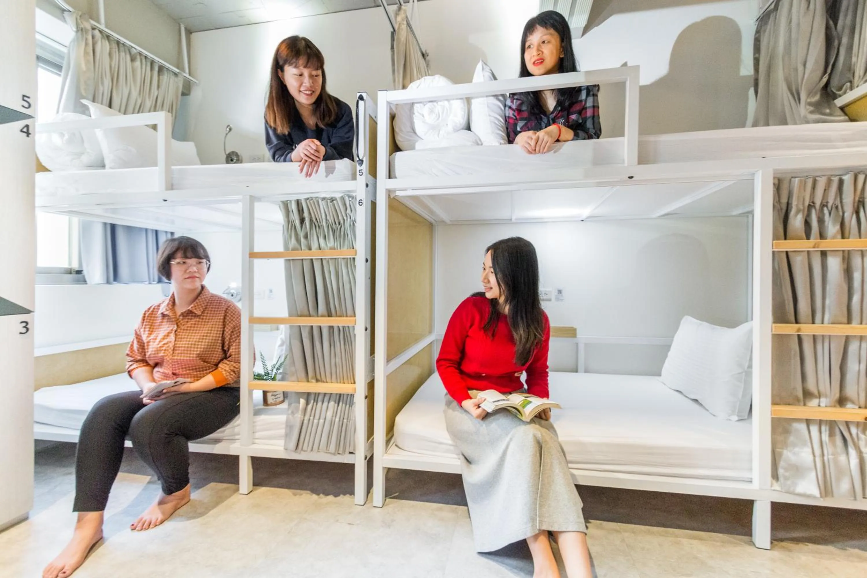 Bed in 109台北旅館-台北109青旅 109 Taipei Hotel - Taipei 109 Hostel