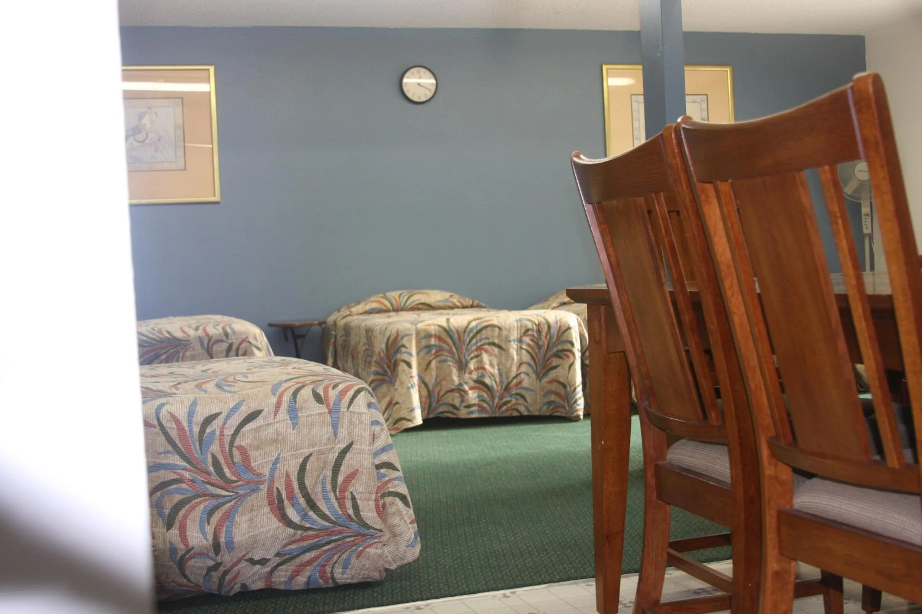 Decorative detail, Bed in Heidi's Inn