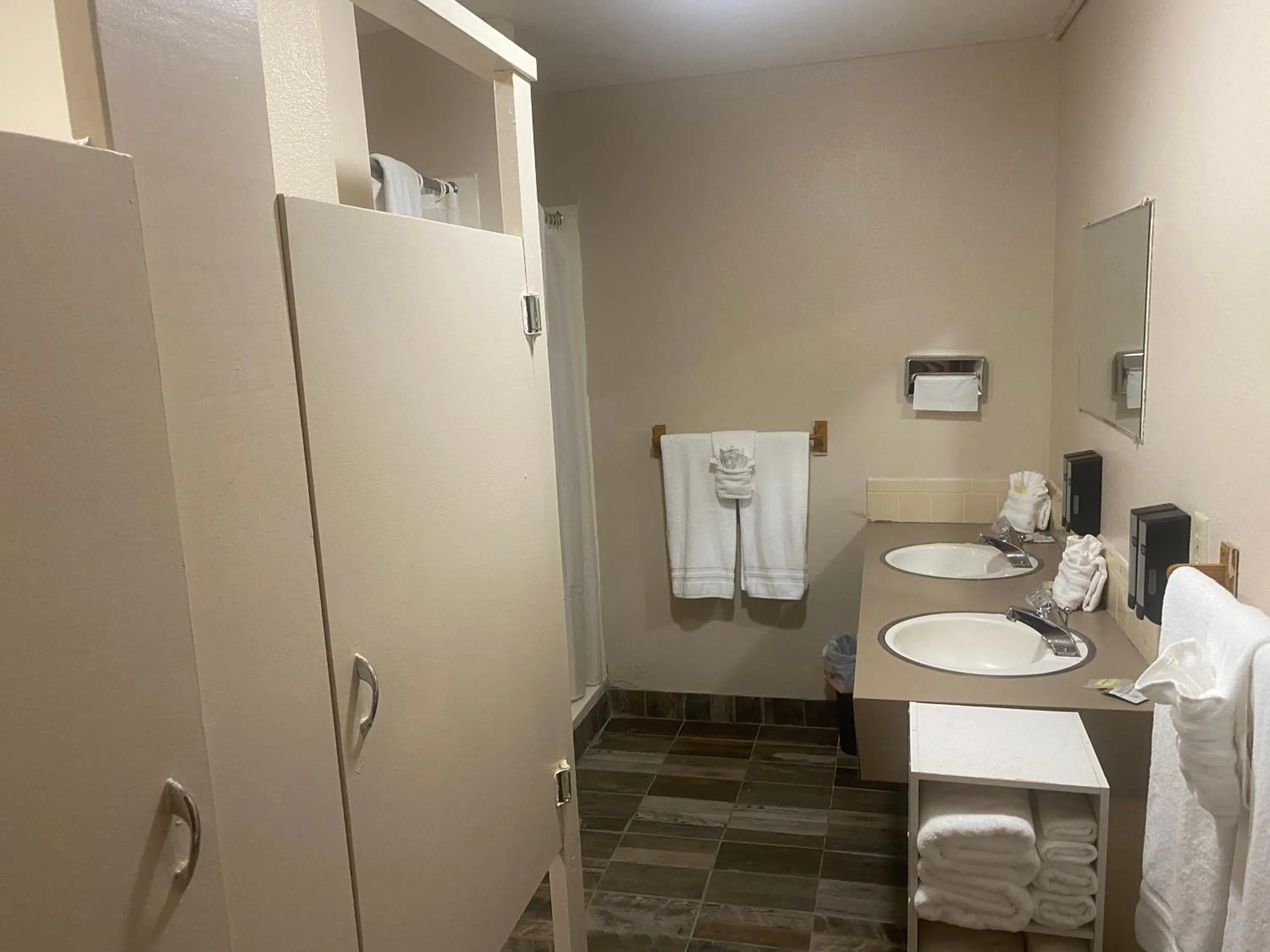 Toilet in Heidi's Inn