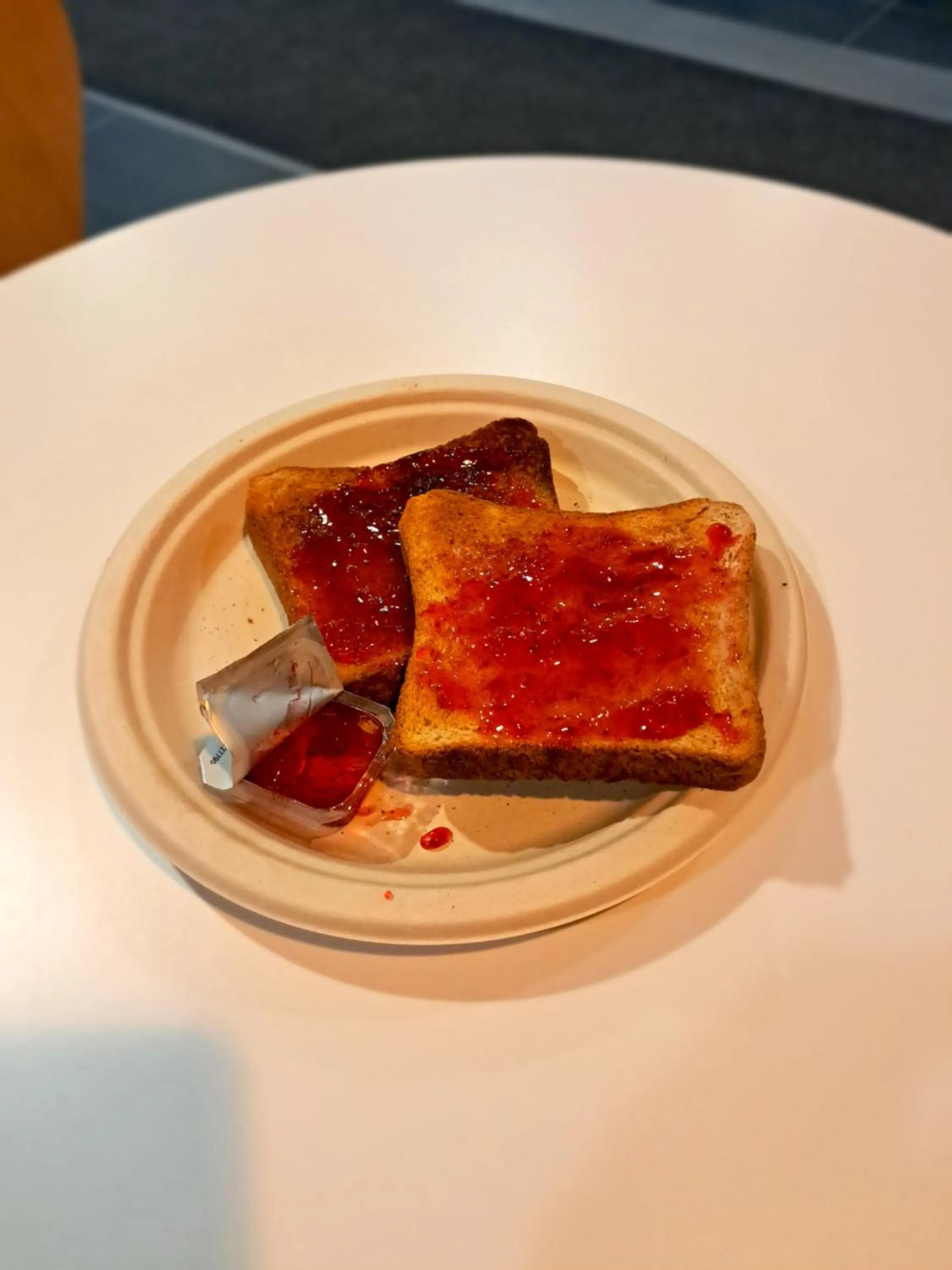 Continental breakfast in Motel 6-Regina, SK