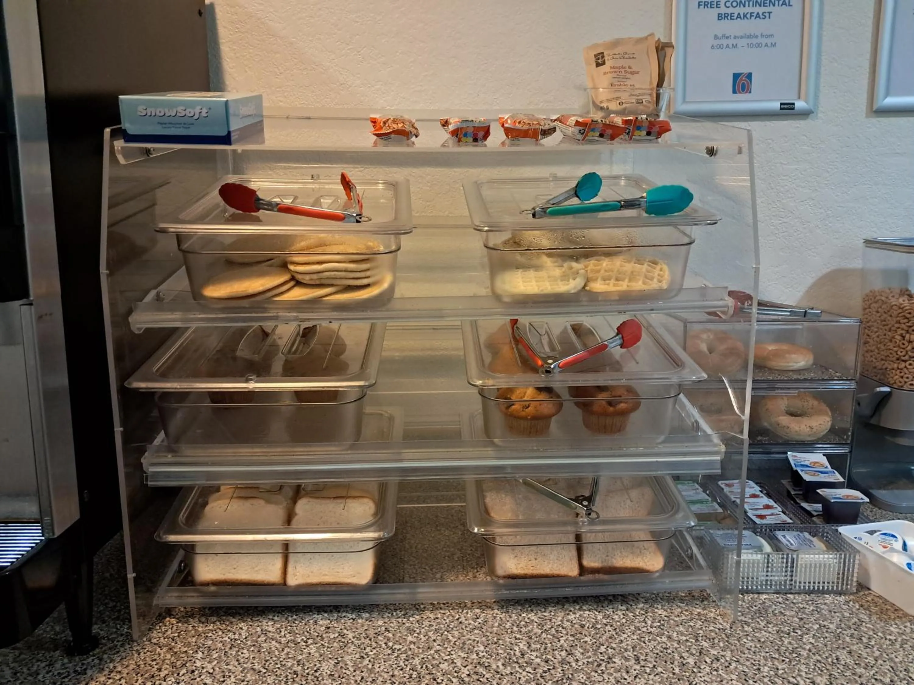 Breakfast in Motel 6-Regina, SK