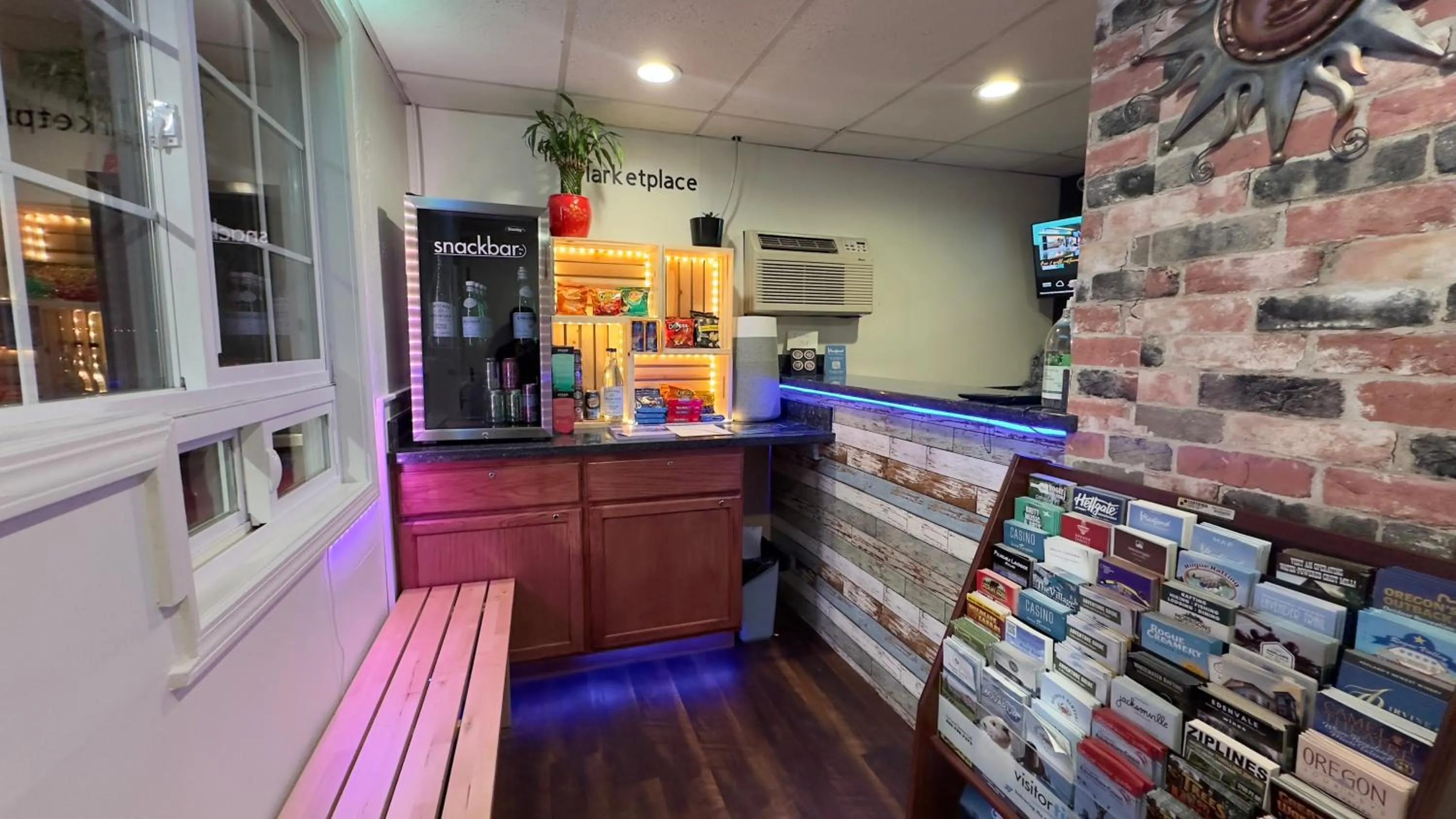 Lobby or reception in City Center Motel