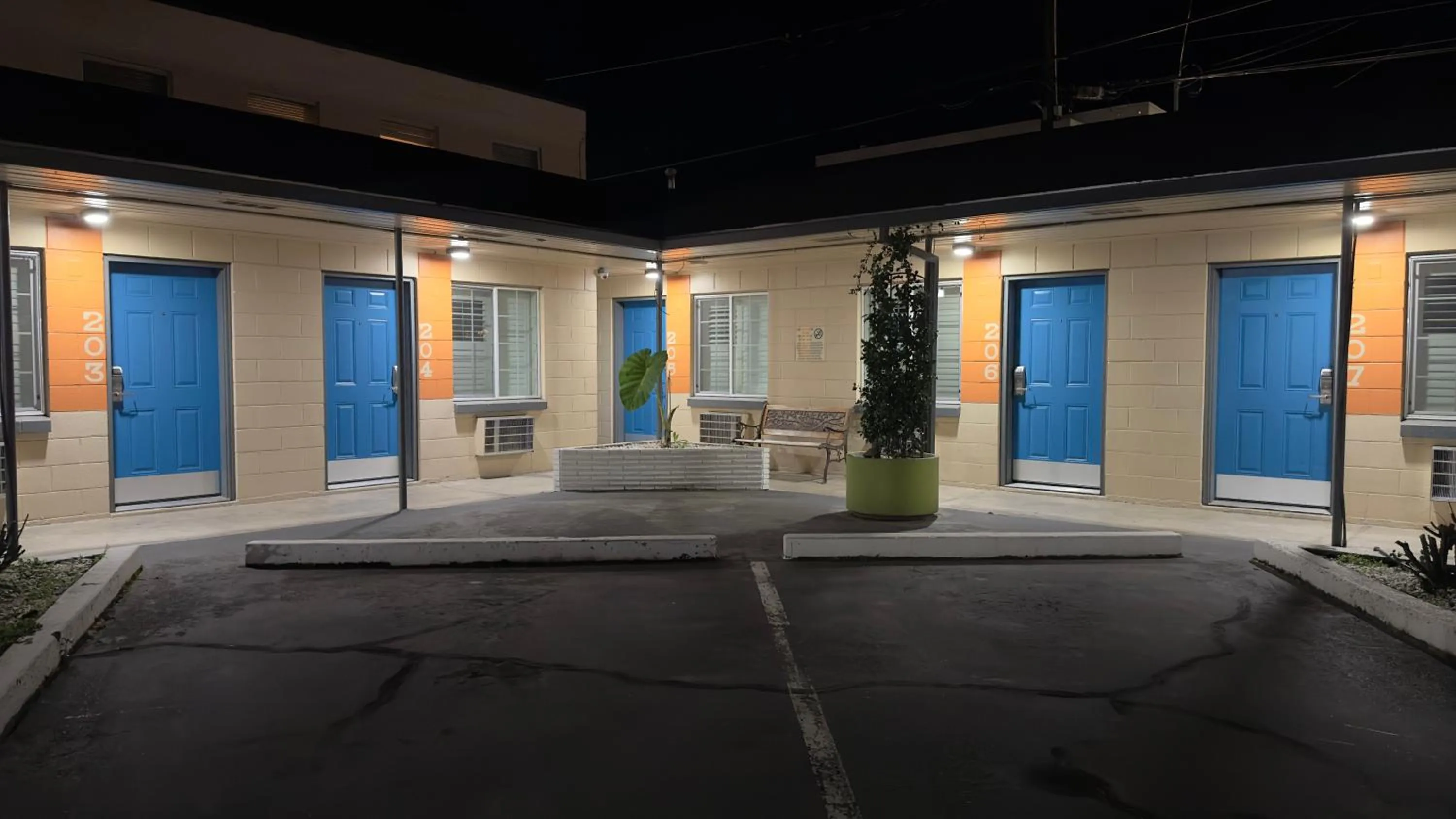 Property building in City Center Motel