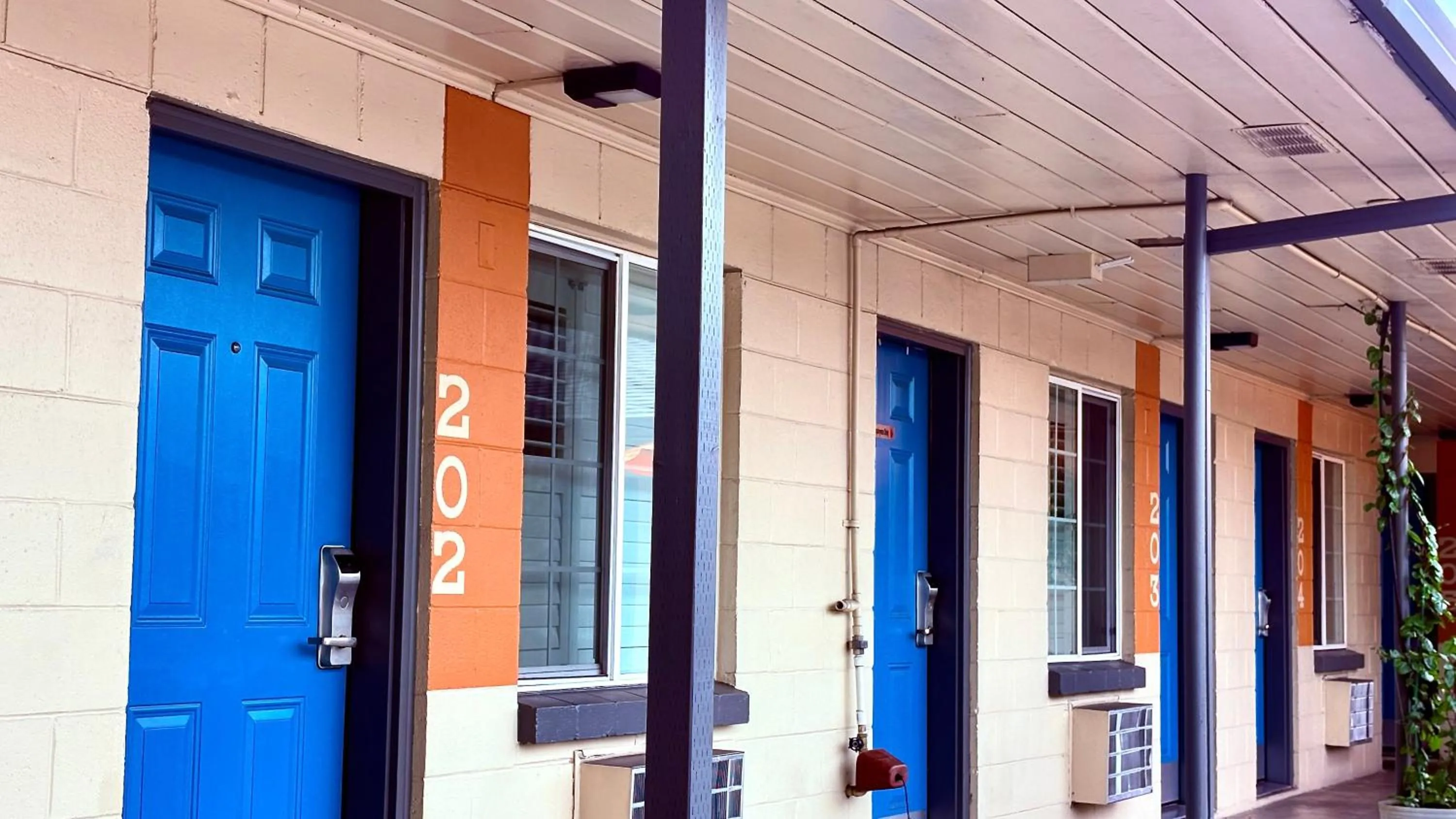 Property building in City Center Motel