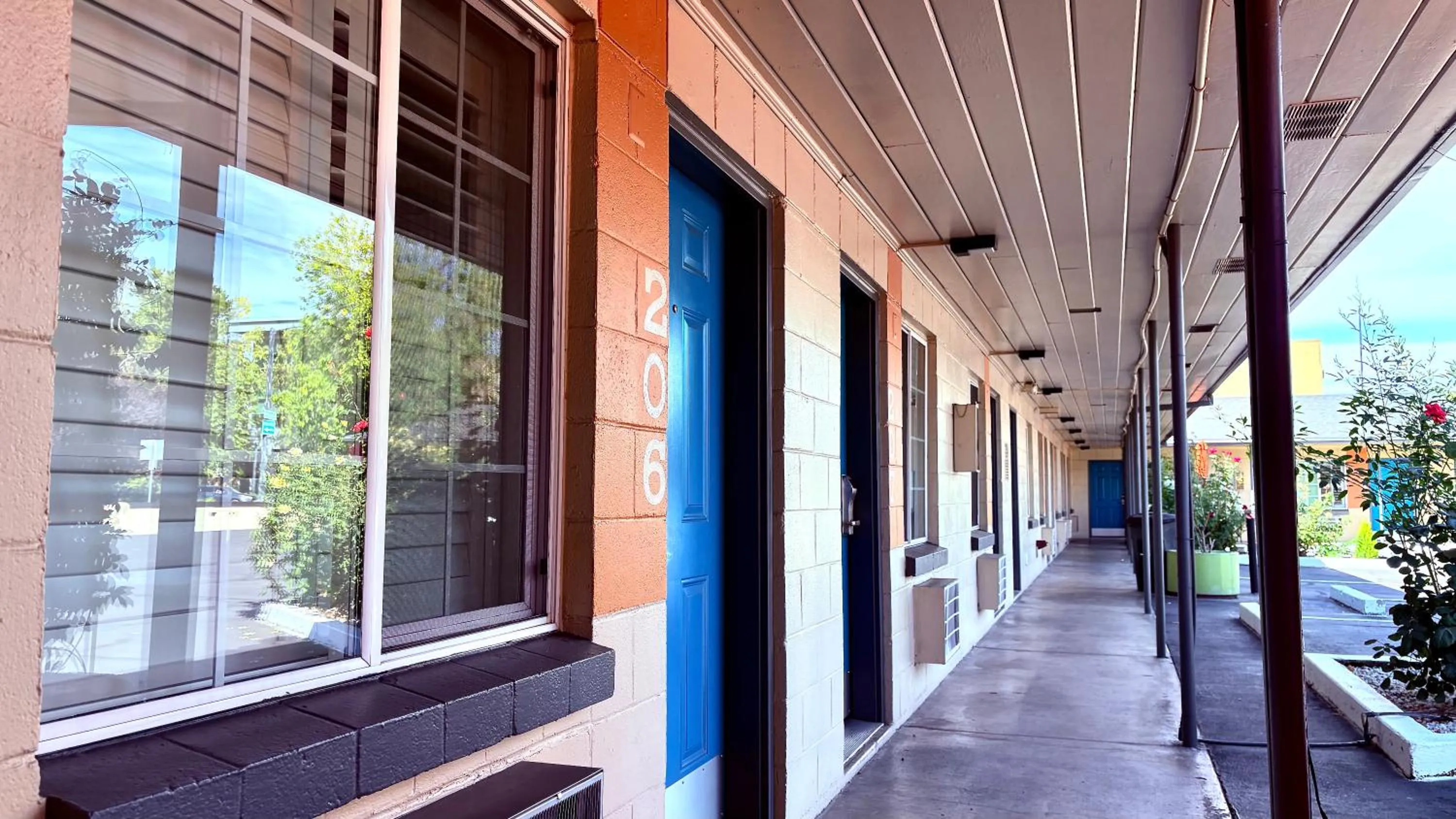 Property building in City Center Motel