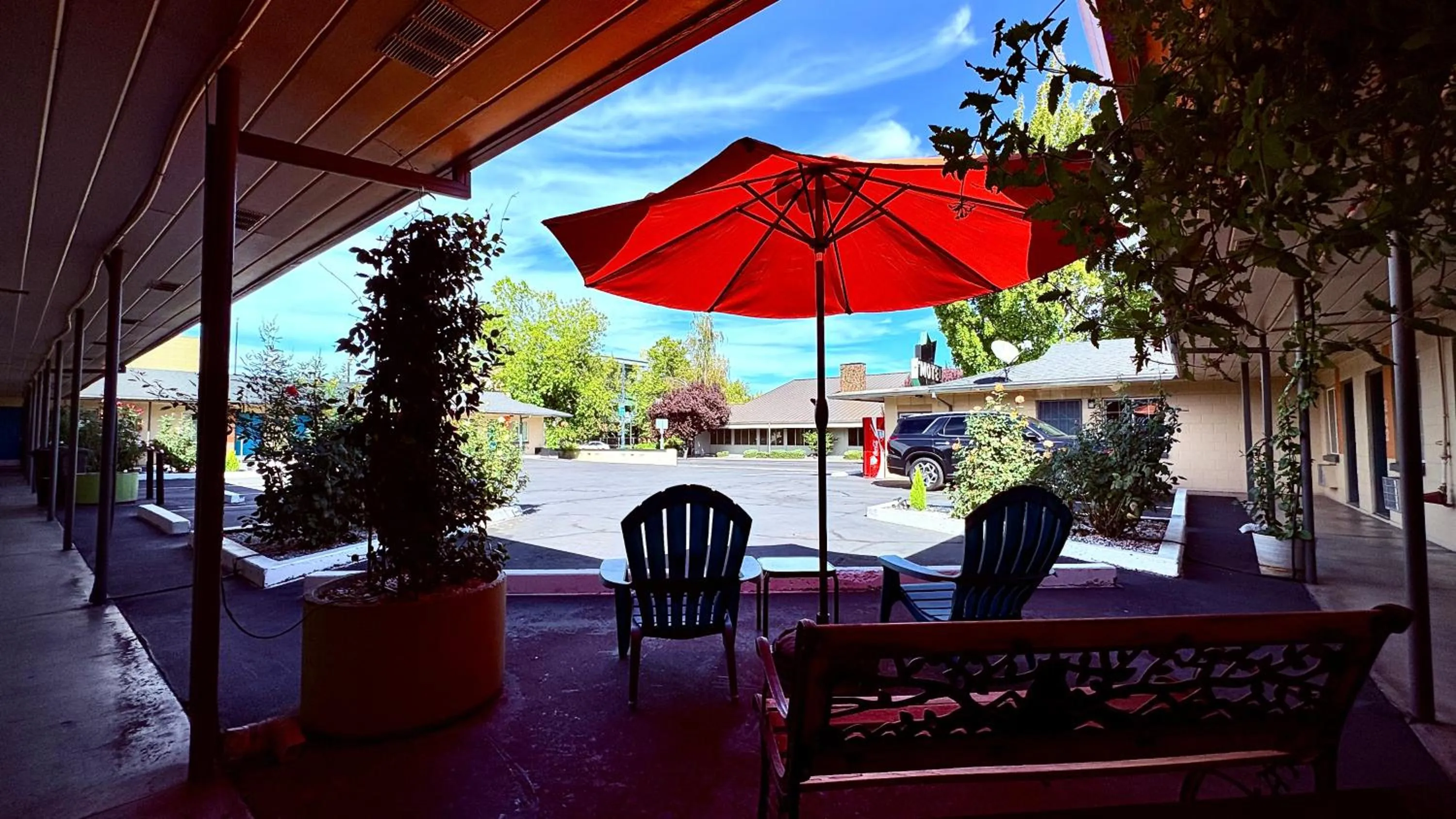 Property building in City Center Motel