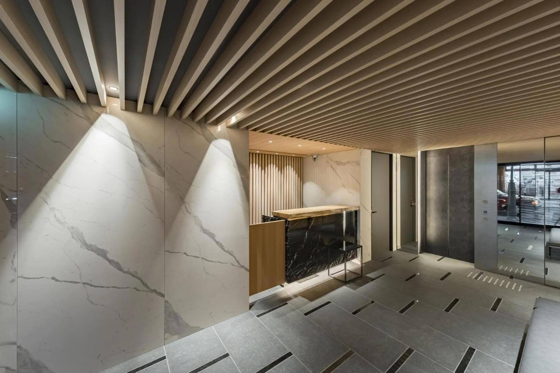 Lobby or reception in Kyoto Gion U-BELL Hotel