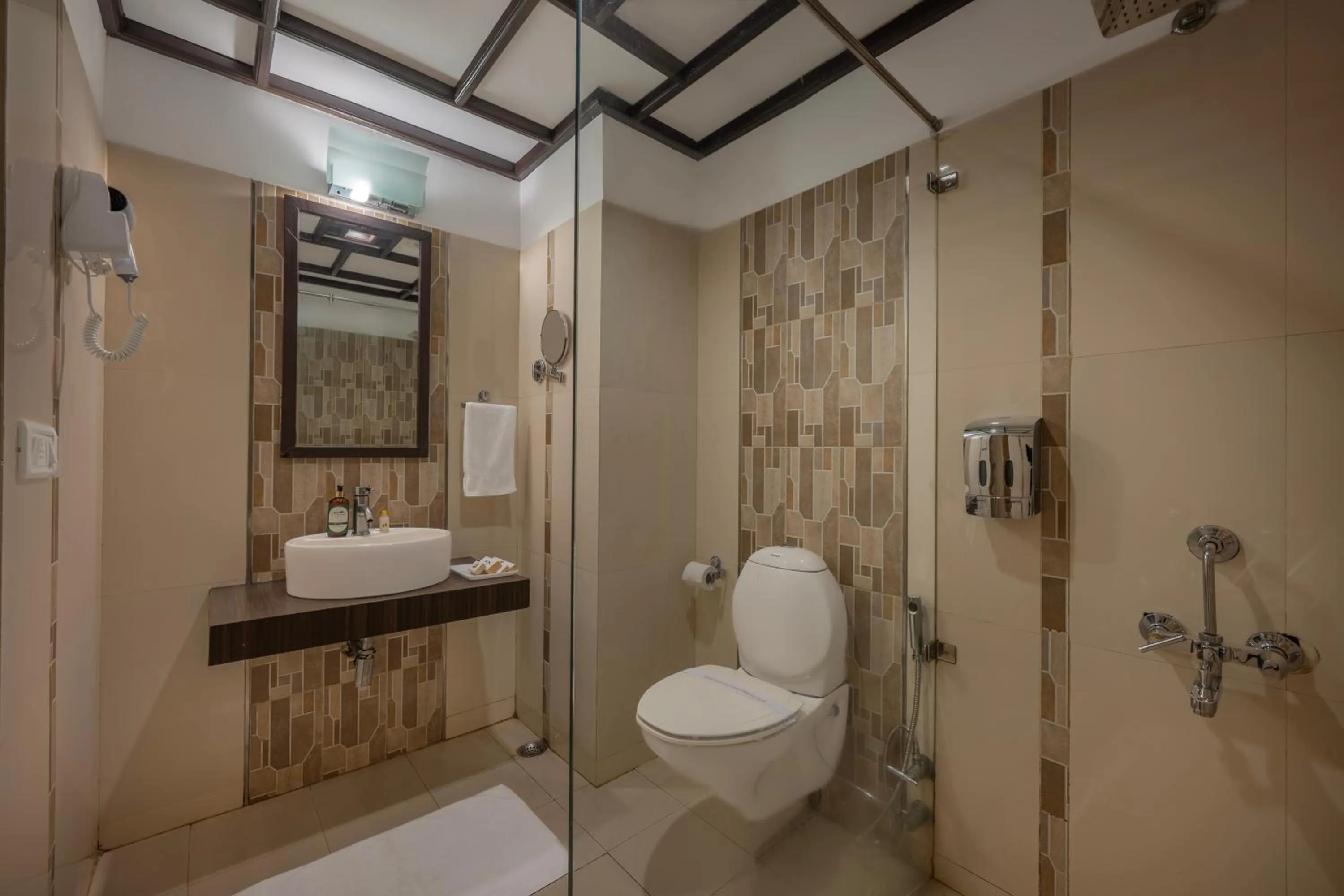 Bathroom in Snow Valley Resorts & Spa Manali