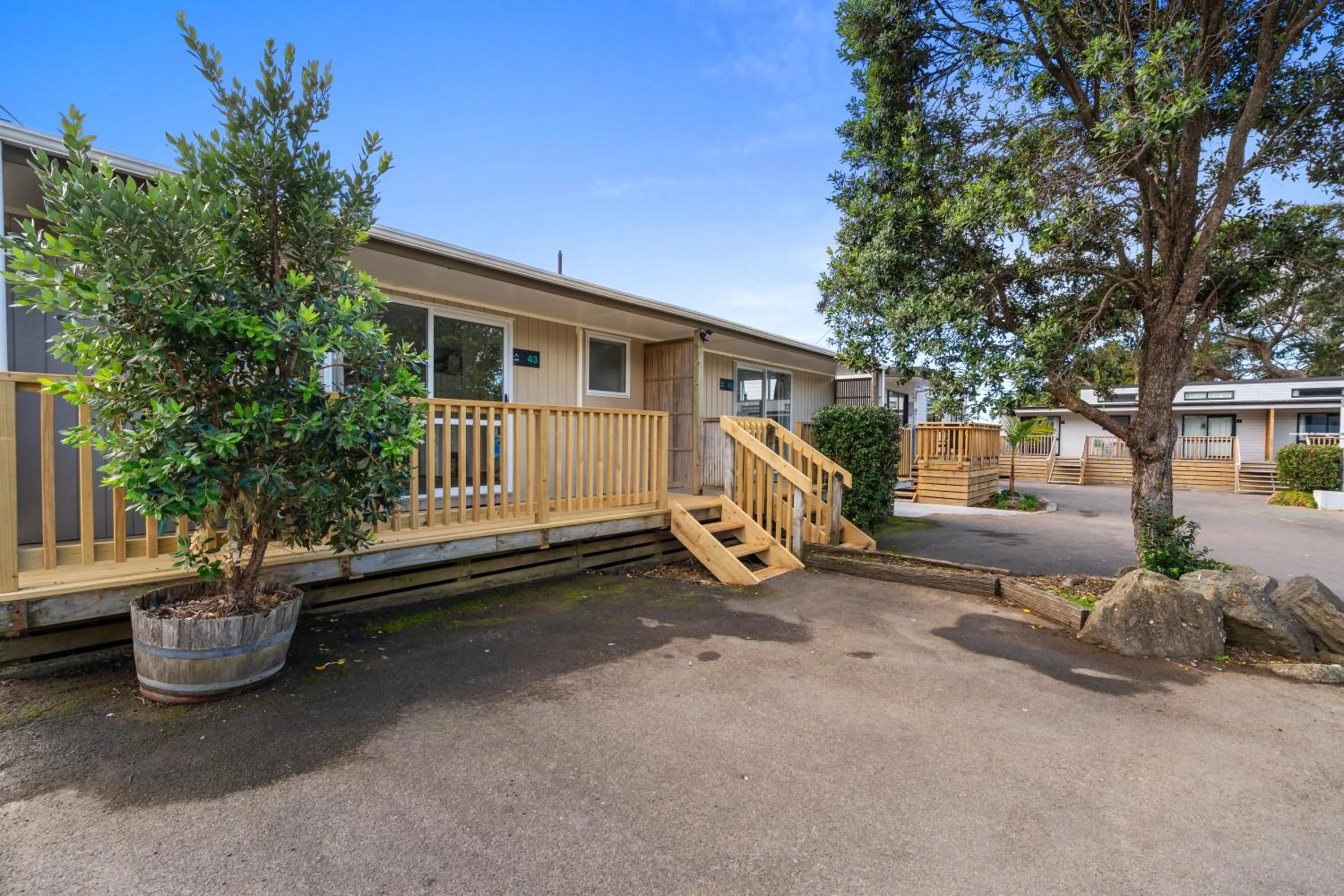 Property building in Tasman Holiday Parks - Waihi Beach