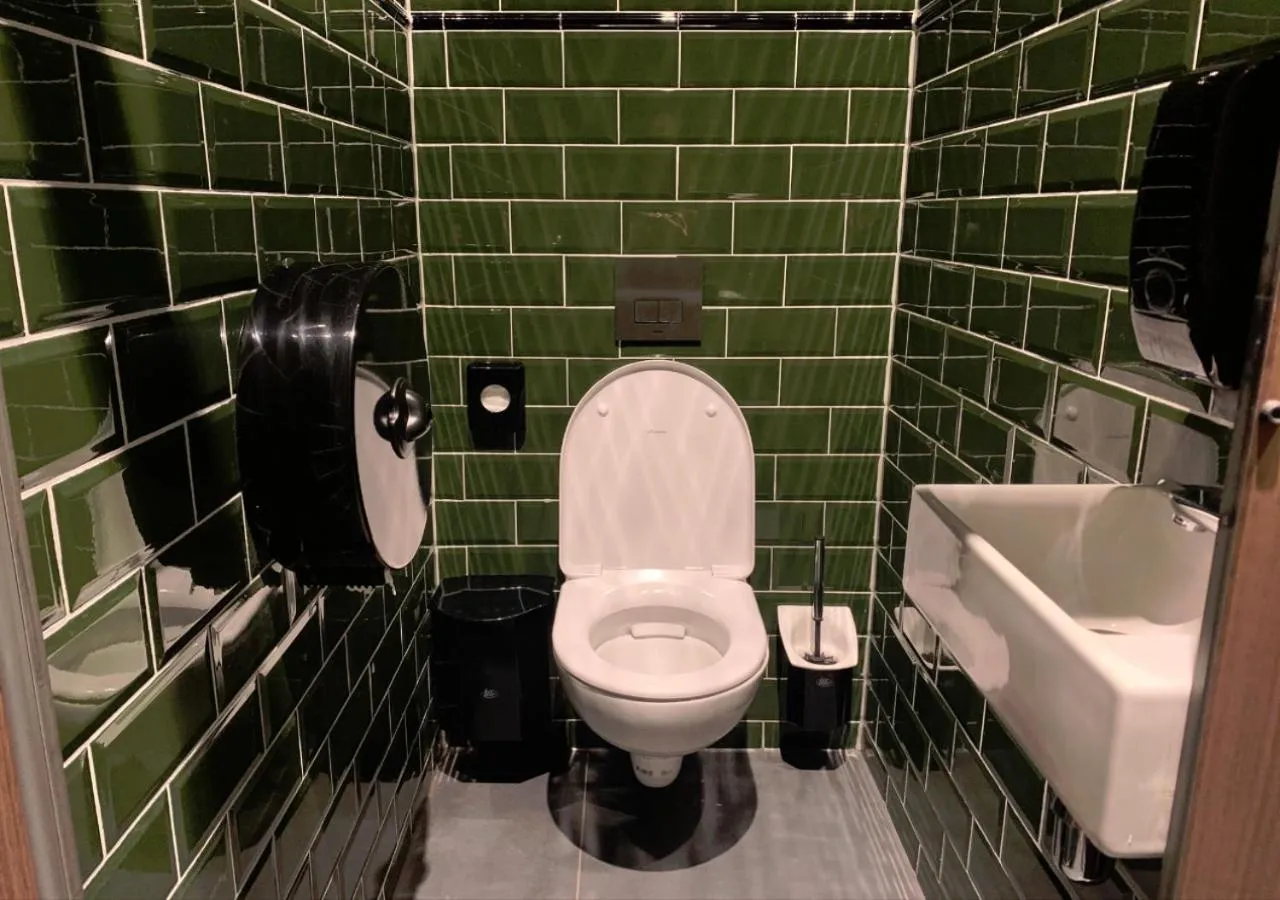Toilet in Durty Nelly's Inn