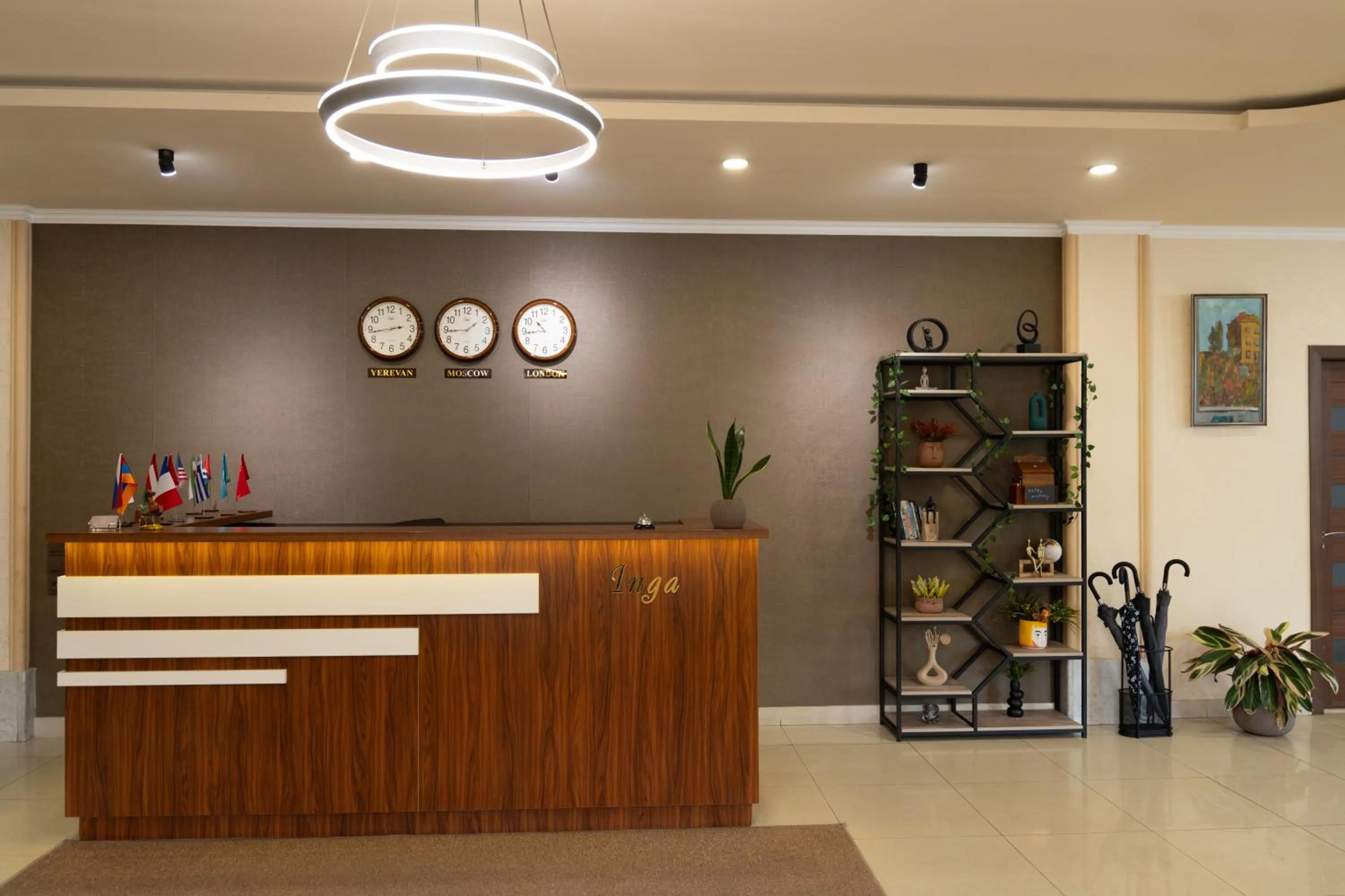 Lobby or reception in Inga Hotel Yerevan
