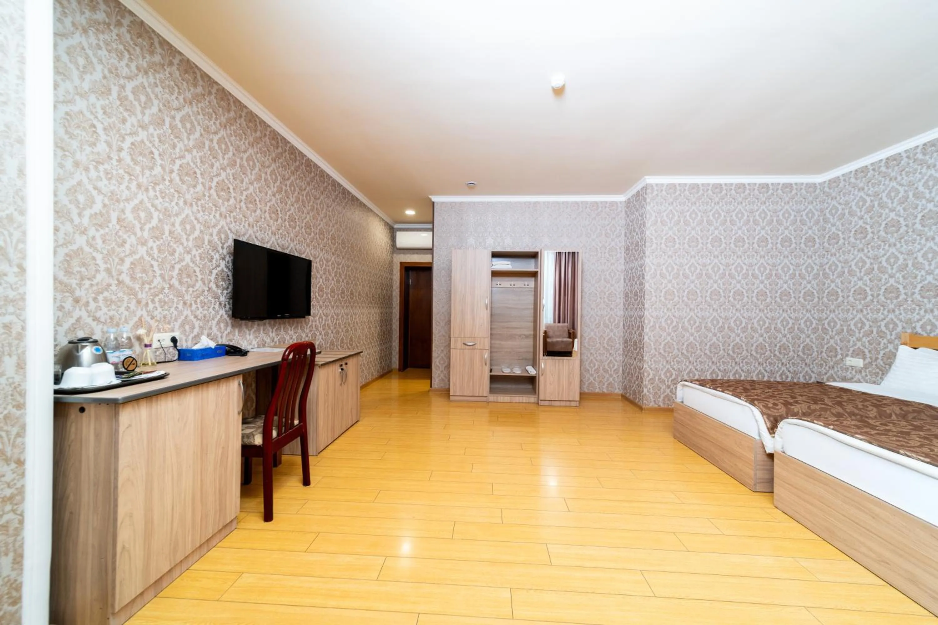 Photo of the whole room, Bed in Inga Hotel Yerevan