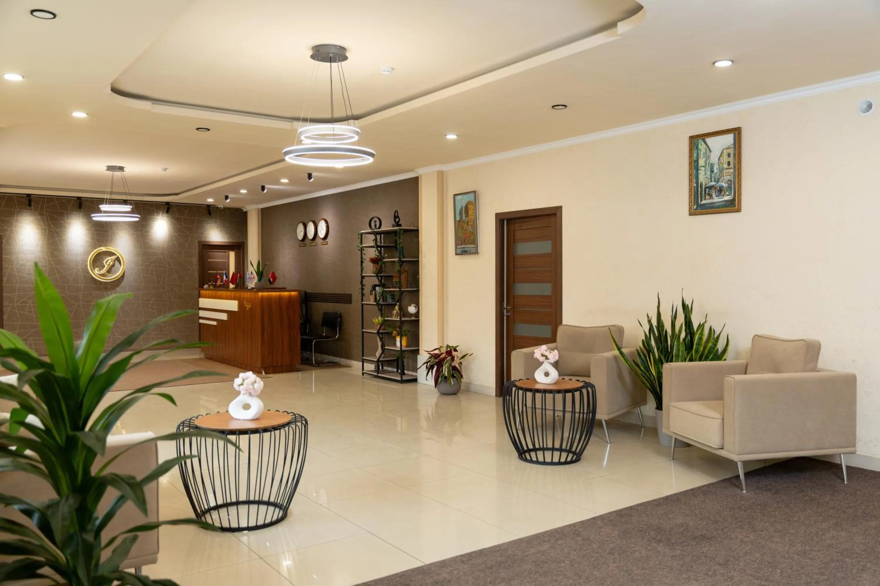 Lobby or reception in Inga Hotel Yerevan