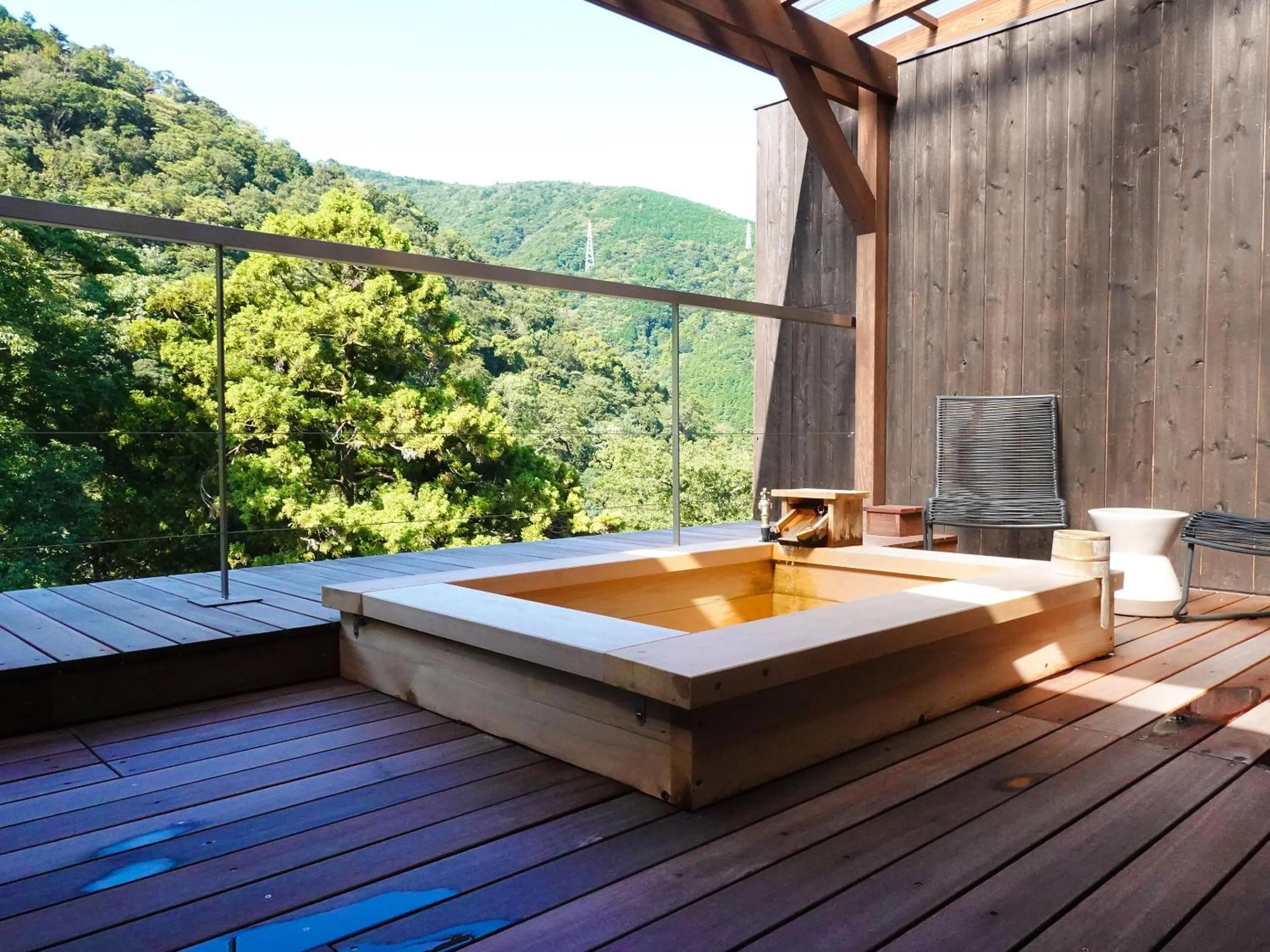 Open Air Bath in Seikansou