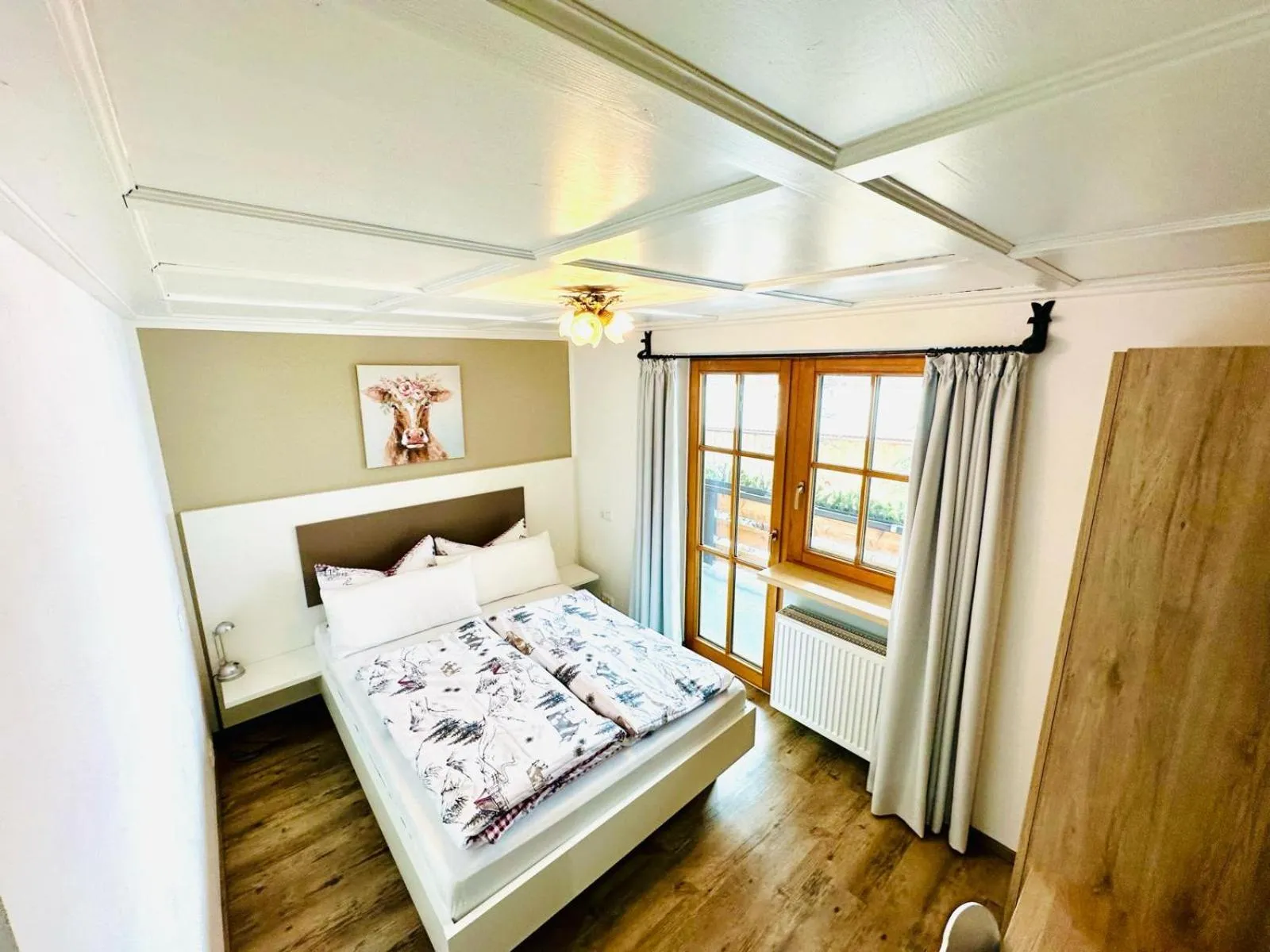 Bed in Gästehaus Bühler