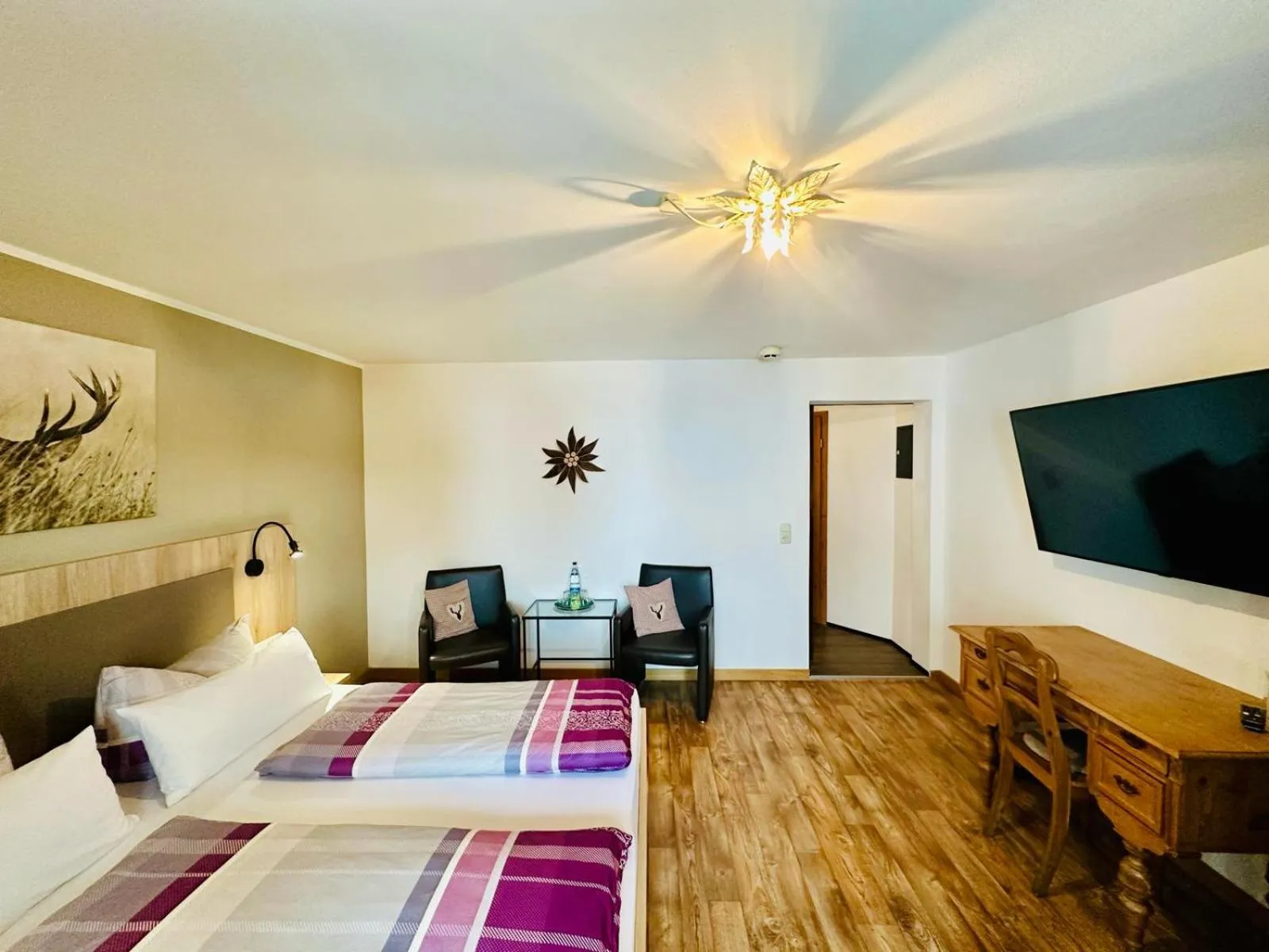 Bed in Gästehaus Bühler