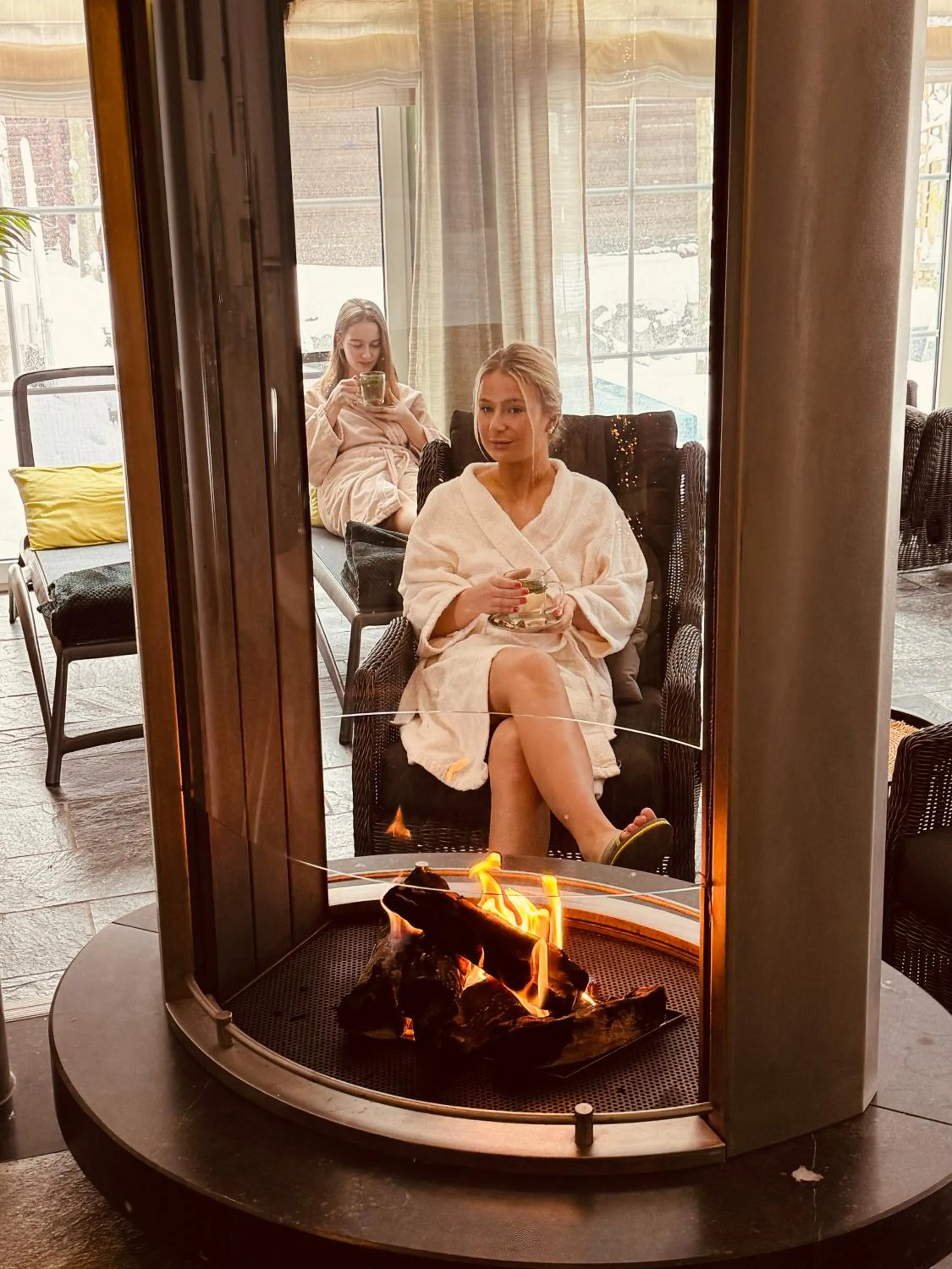 Sauna in Vakantiehotel Der Brabander