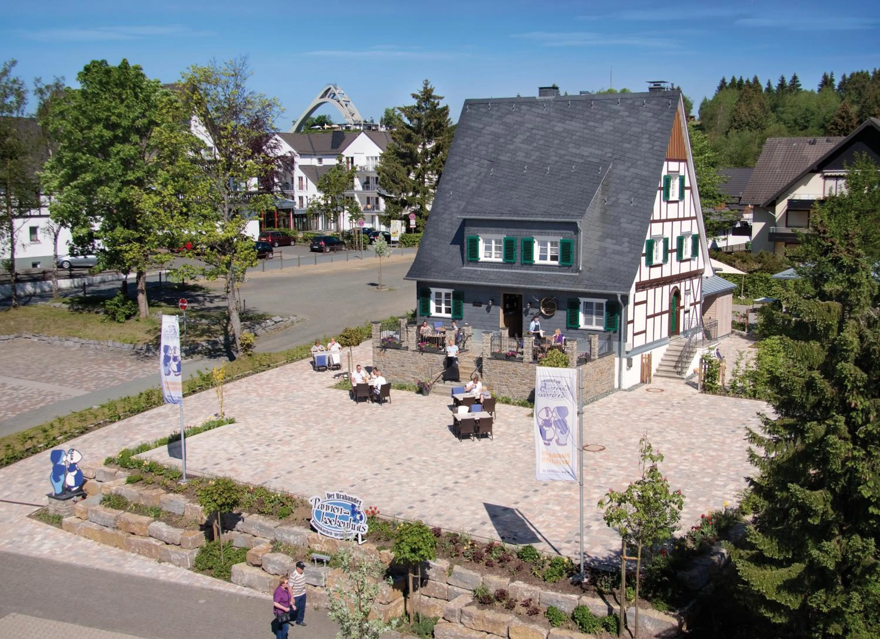 Property building in Vakantiehotel Der Brabander