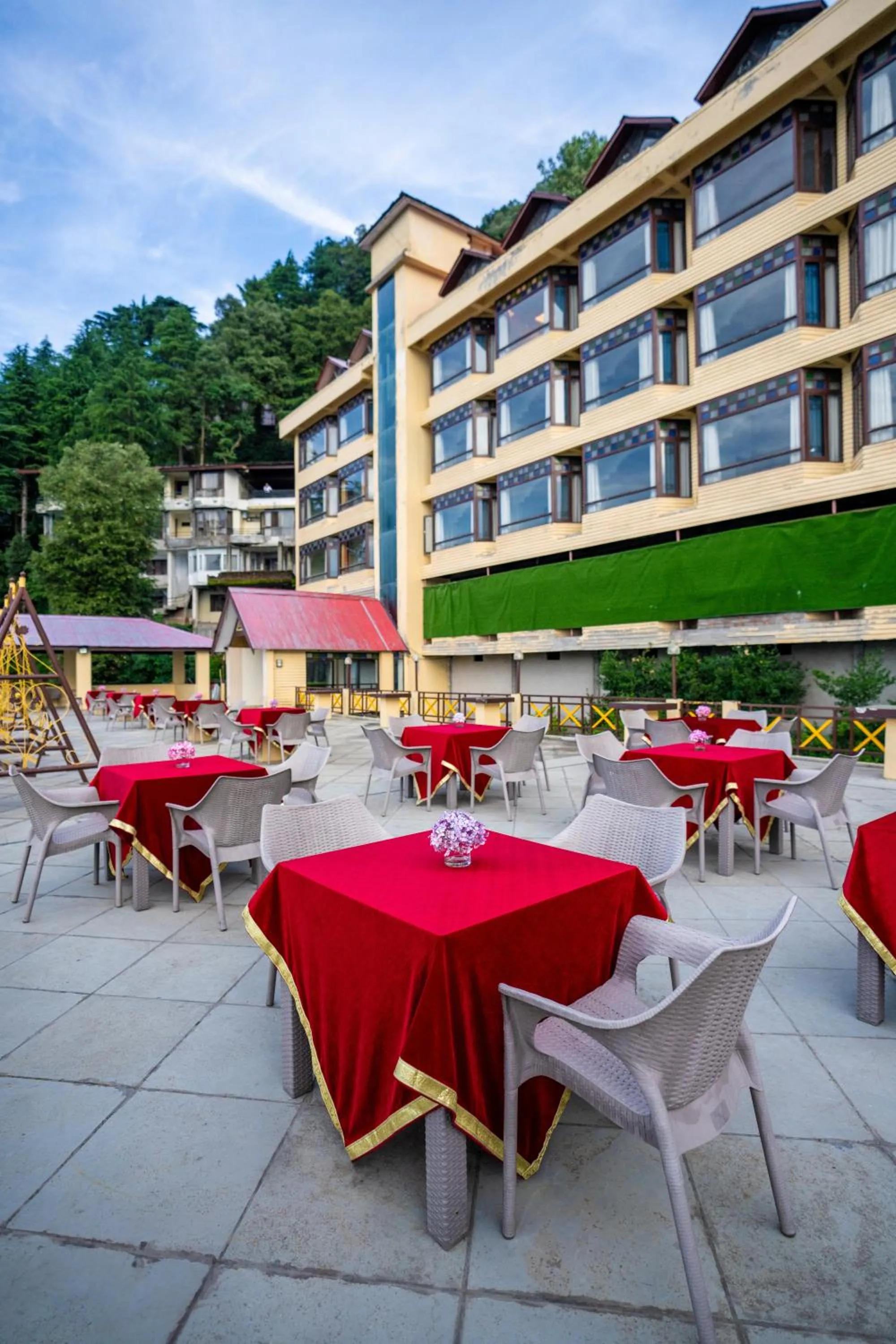 Balcony/Terrace in Snow Valley Resorts Dalhousie