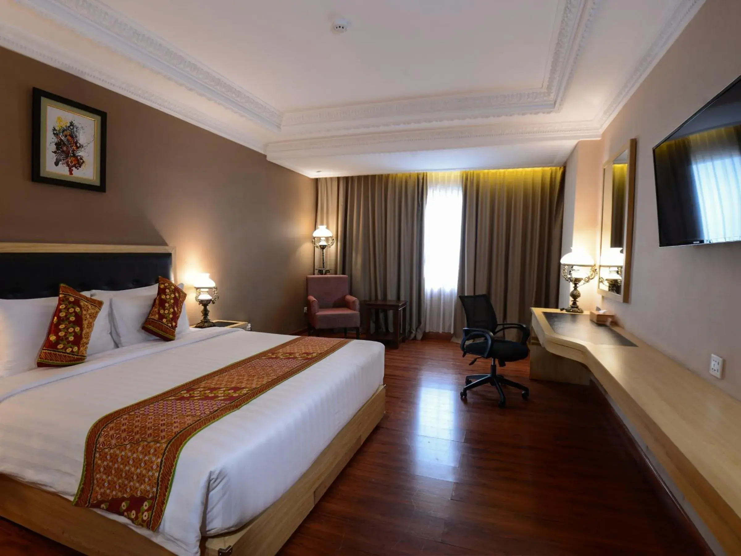 Deluxe Double Room in The Rich Jogja Hotel Deluxe Double Room in The Rich Jogja Hotel