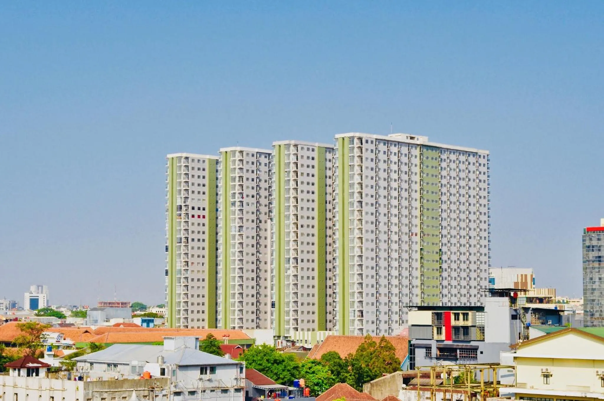Bird's eye view in Grand Asia Afrika Apartment Bellevue Bandung