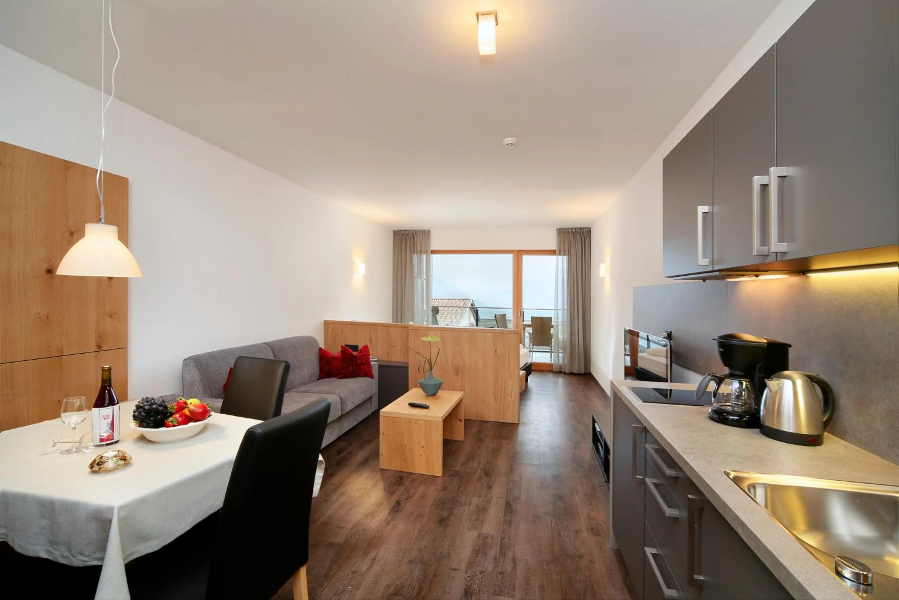 Seating area in Appartement-Hotel Beatenhof