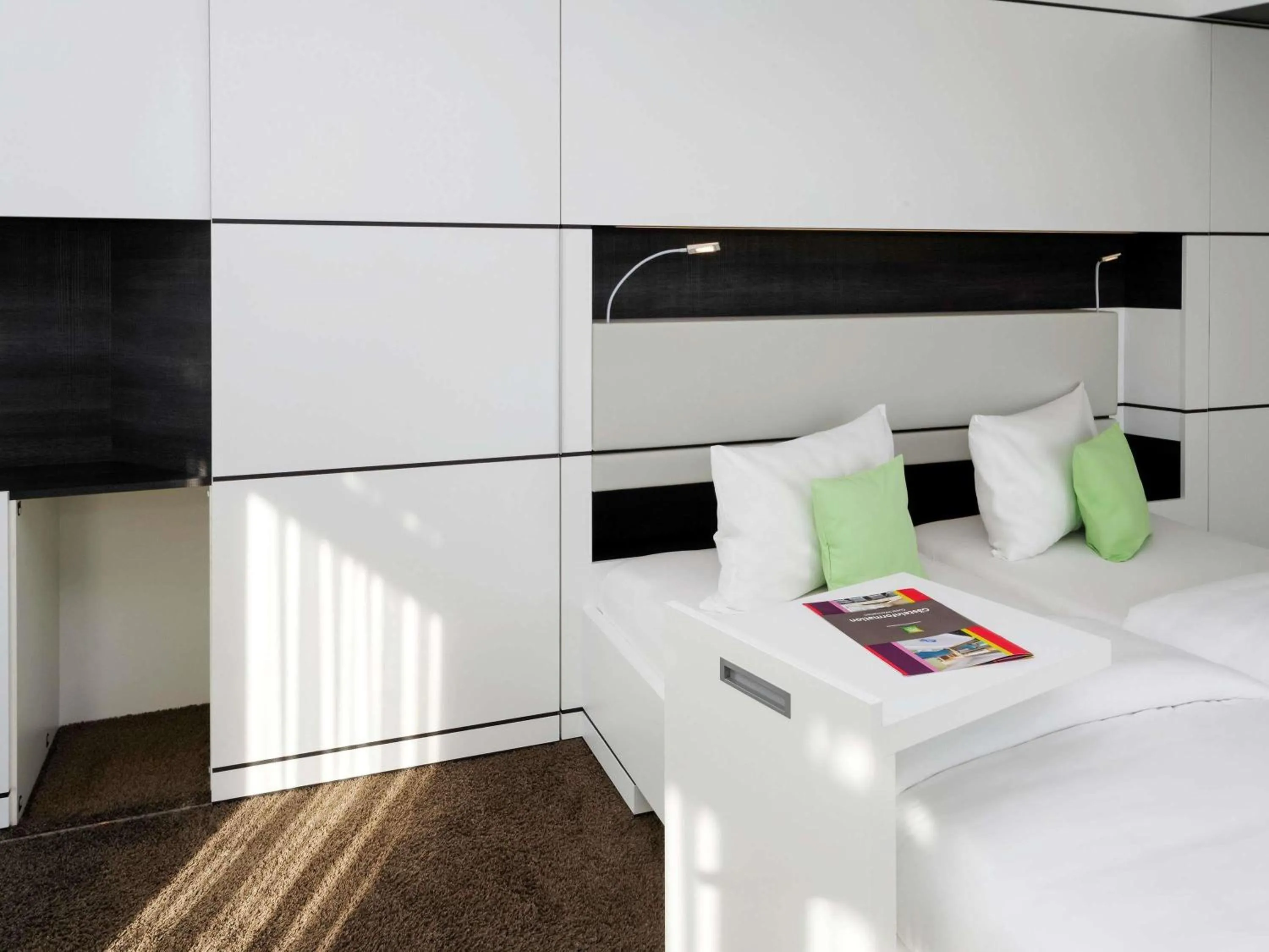 Bedroom, Bed in ibis Styles Nagold-Schwarzwald