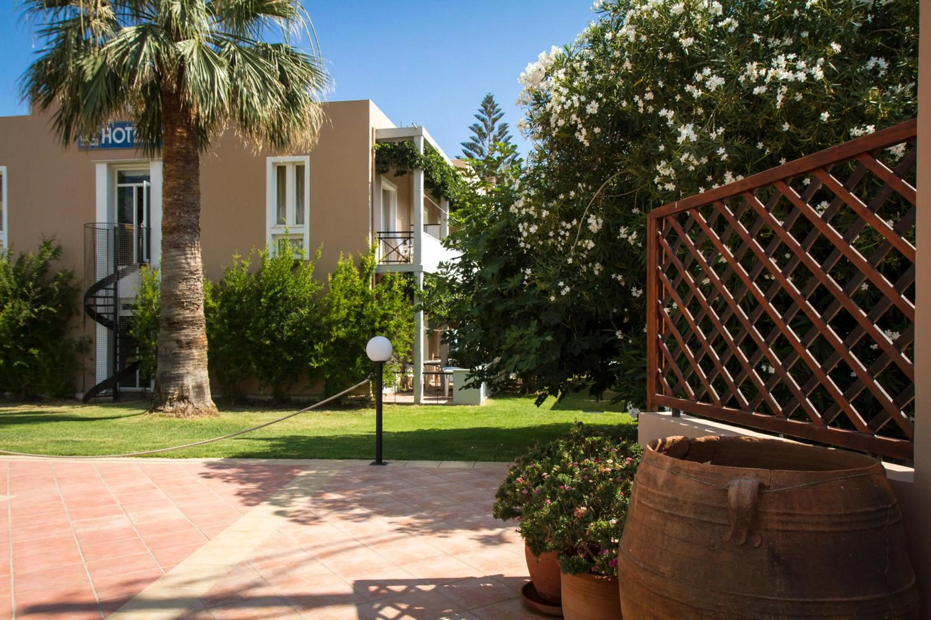 Garden in Hotel Peli