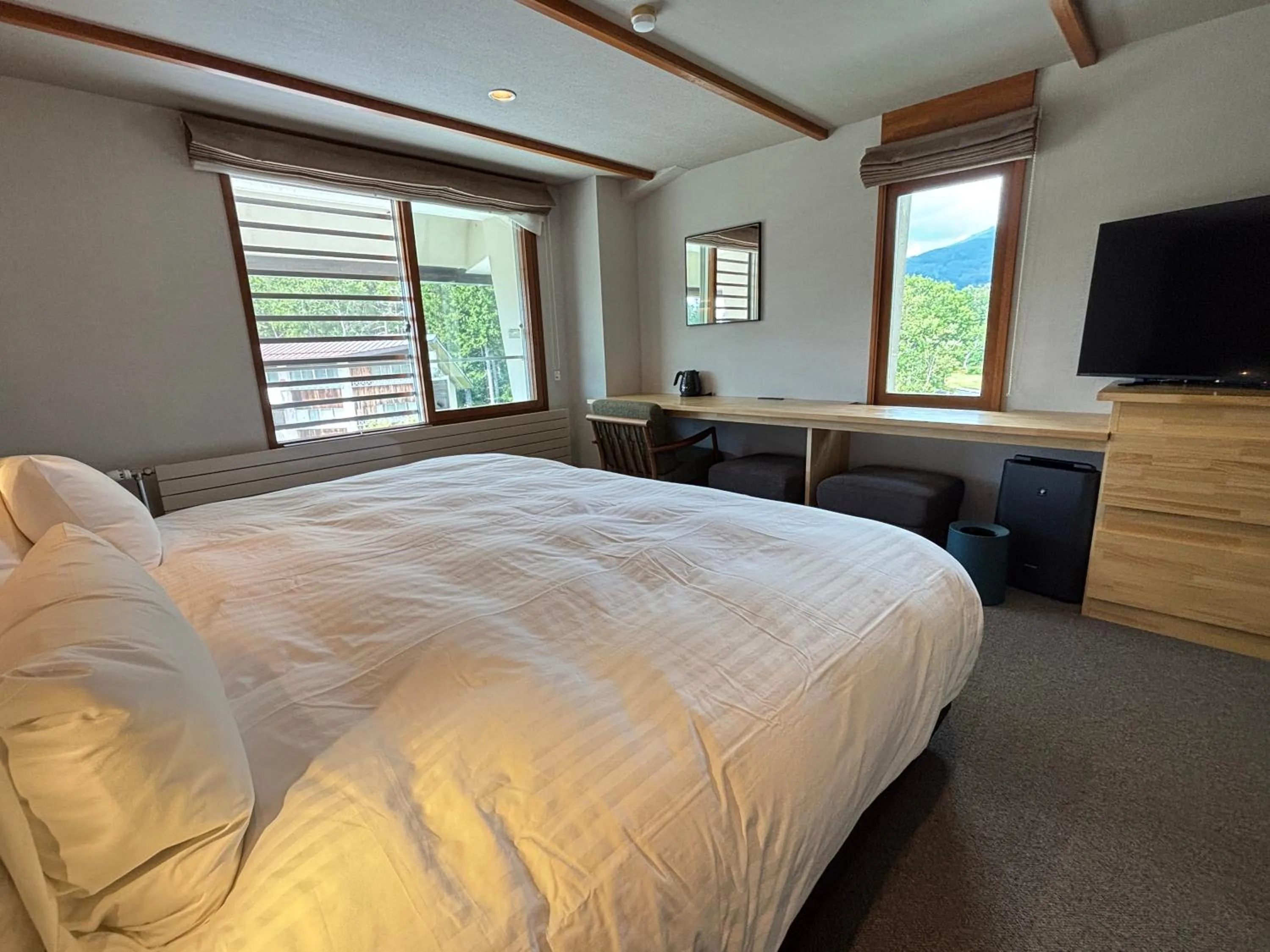 Bed in Club Wyndham Shirakabaso Shigakogen