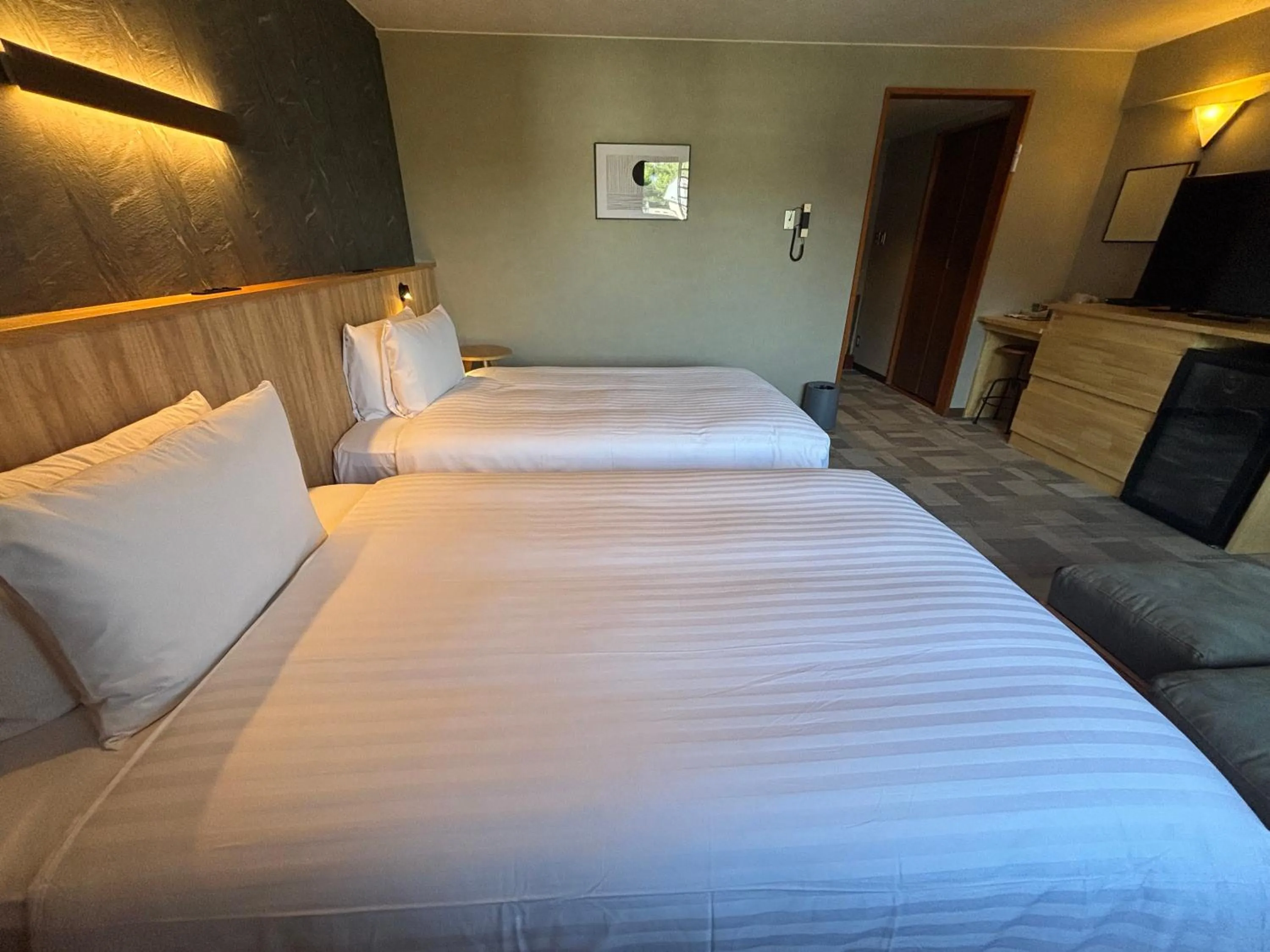 Bed in Club Wyndham Shirakabaso Shigakogen