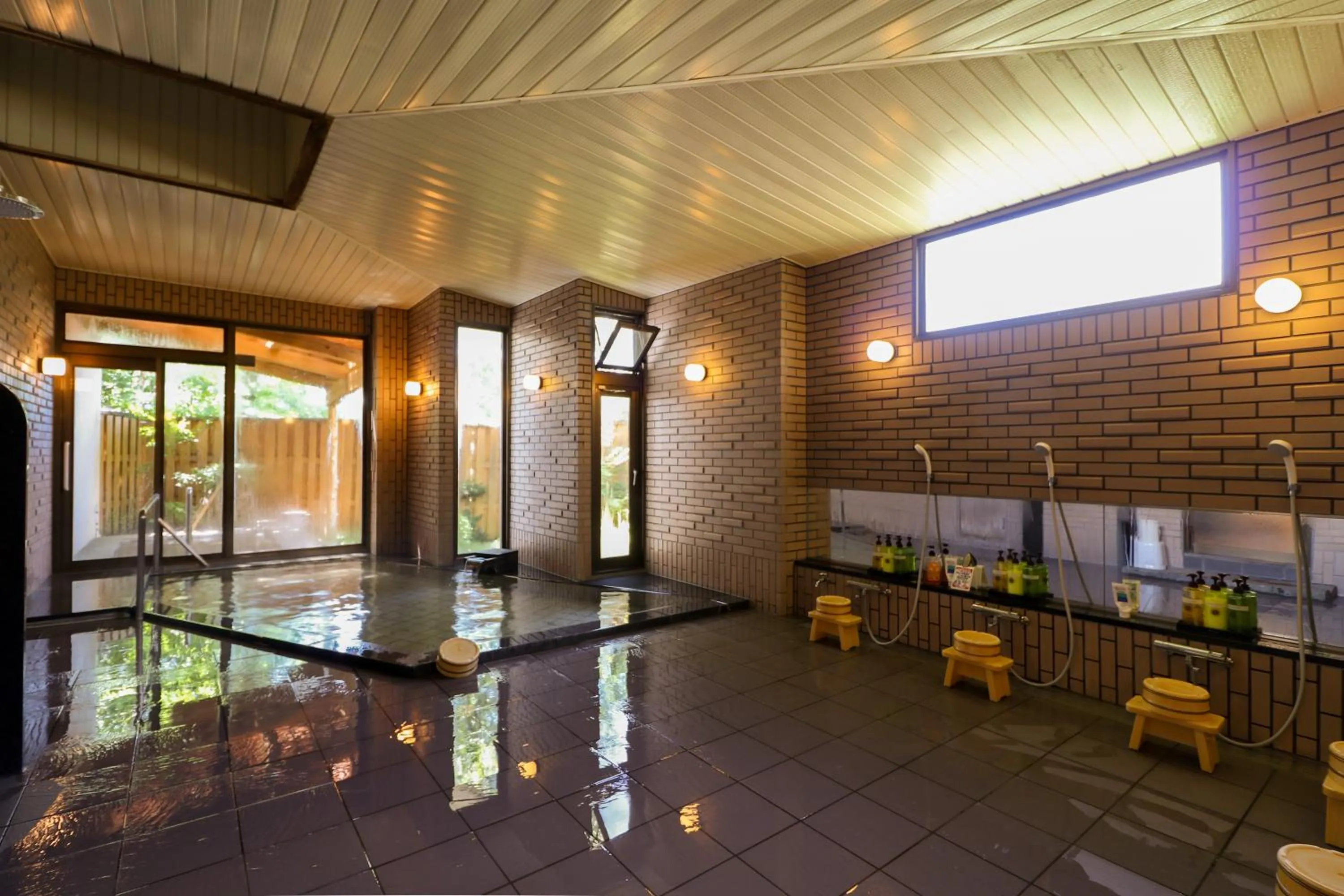 Hot Spring Bath in Club Wyndham Shirakabaso Shigakogen