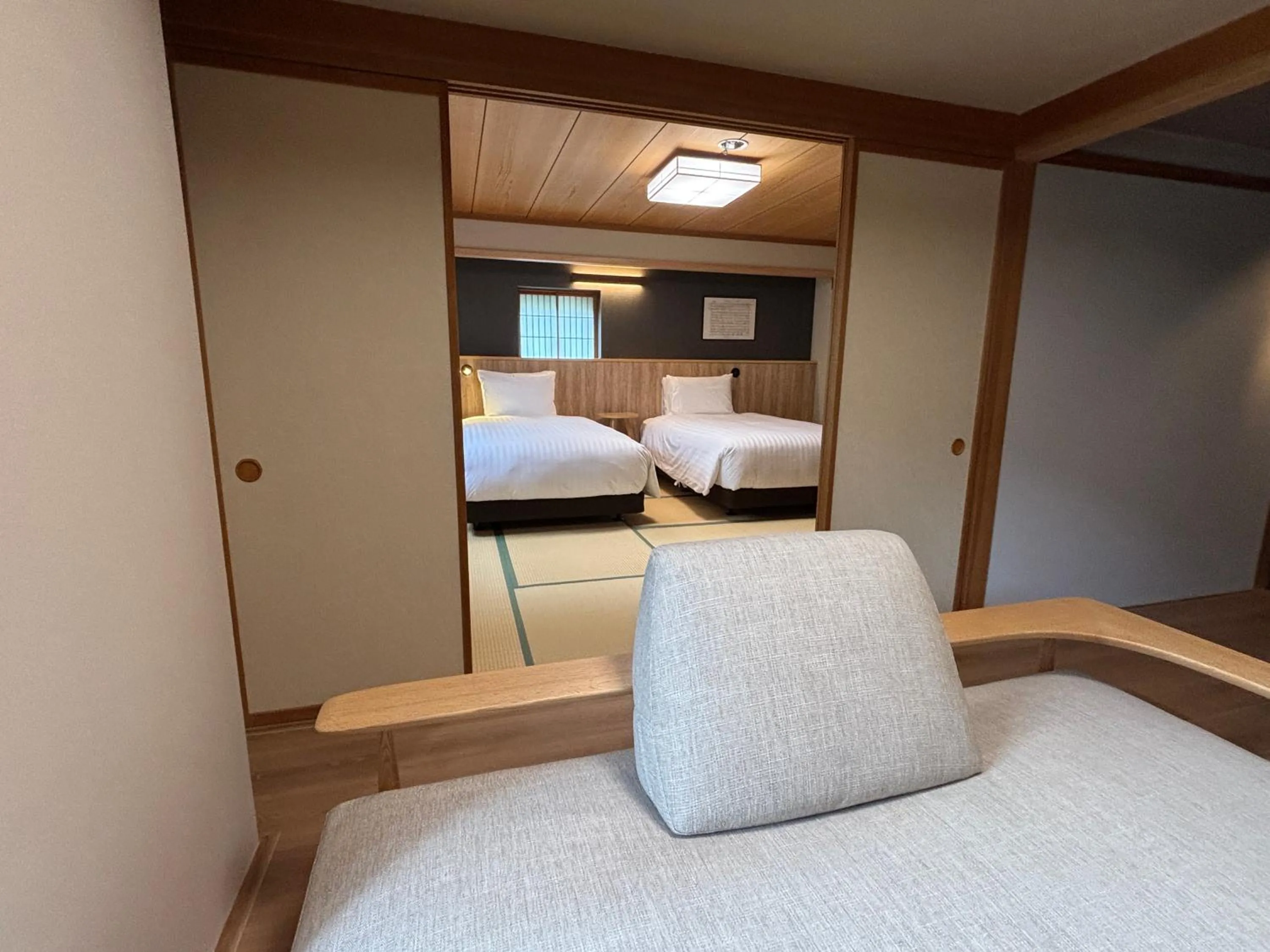 Bed in Club Wyndham Shirakabaso Shigakogen