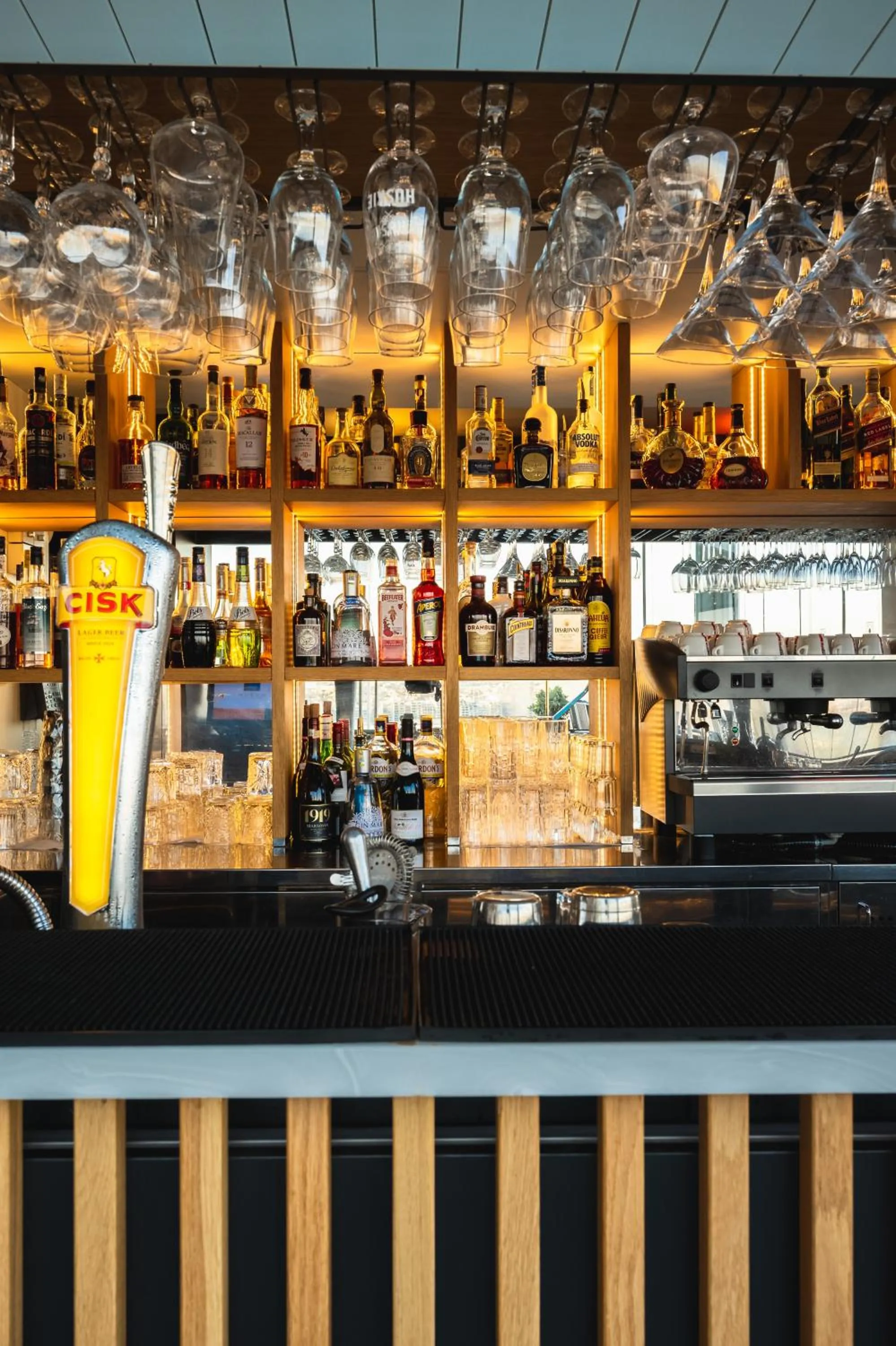 Lounge or bar in The Embassy Valletta Hotel