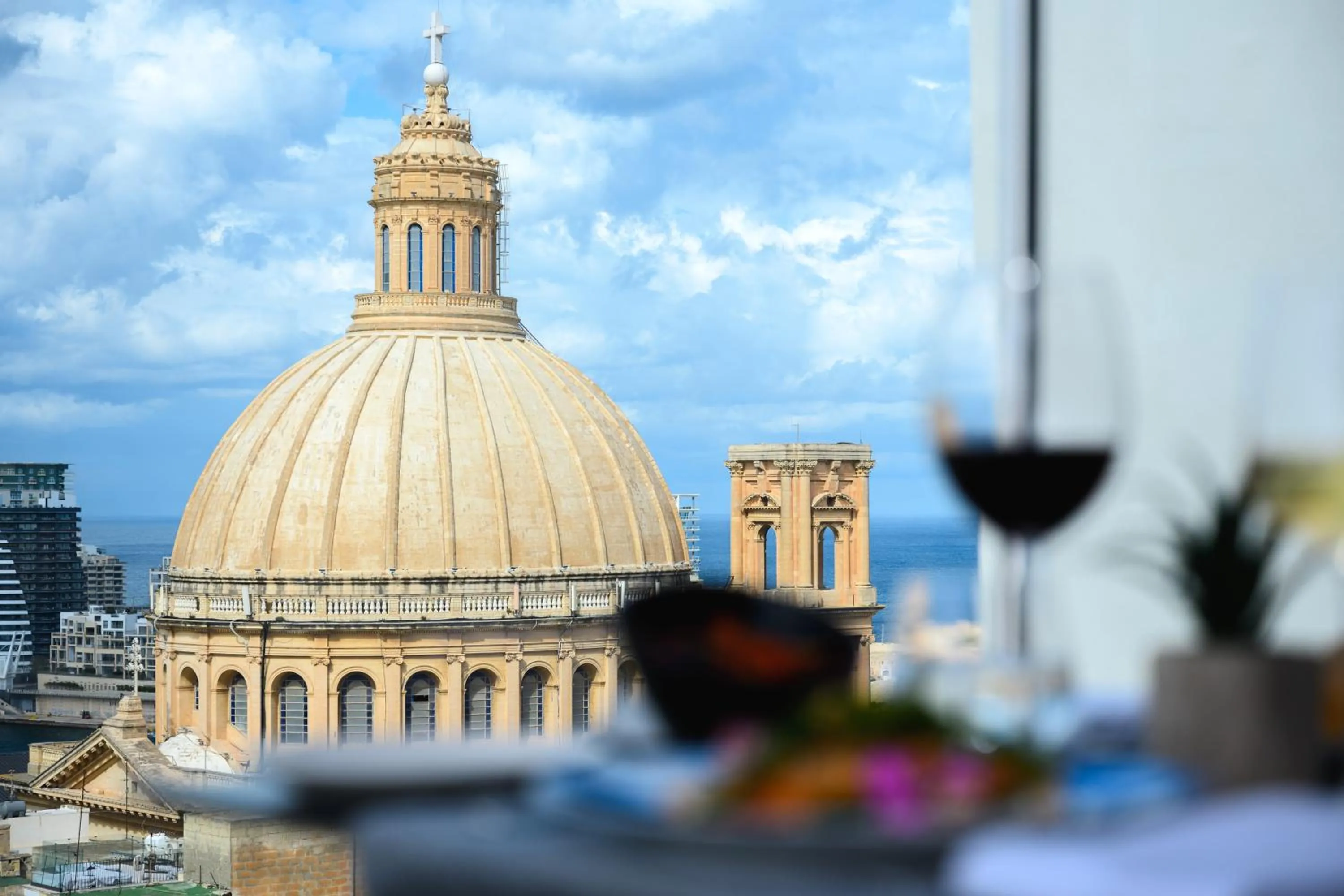 View (from property/room) in The Embassy Valletta Hotel